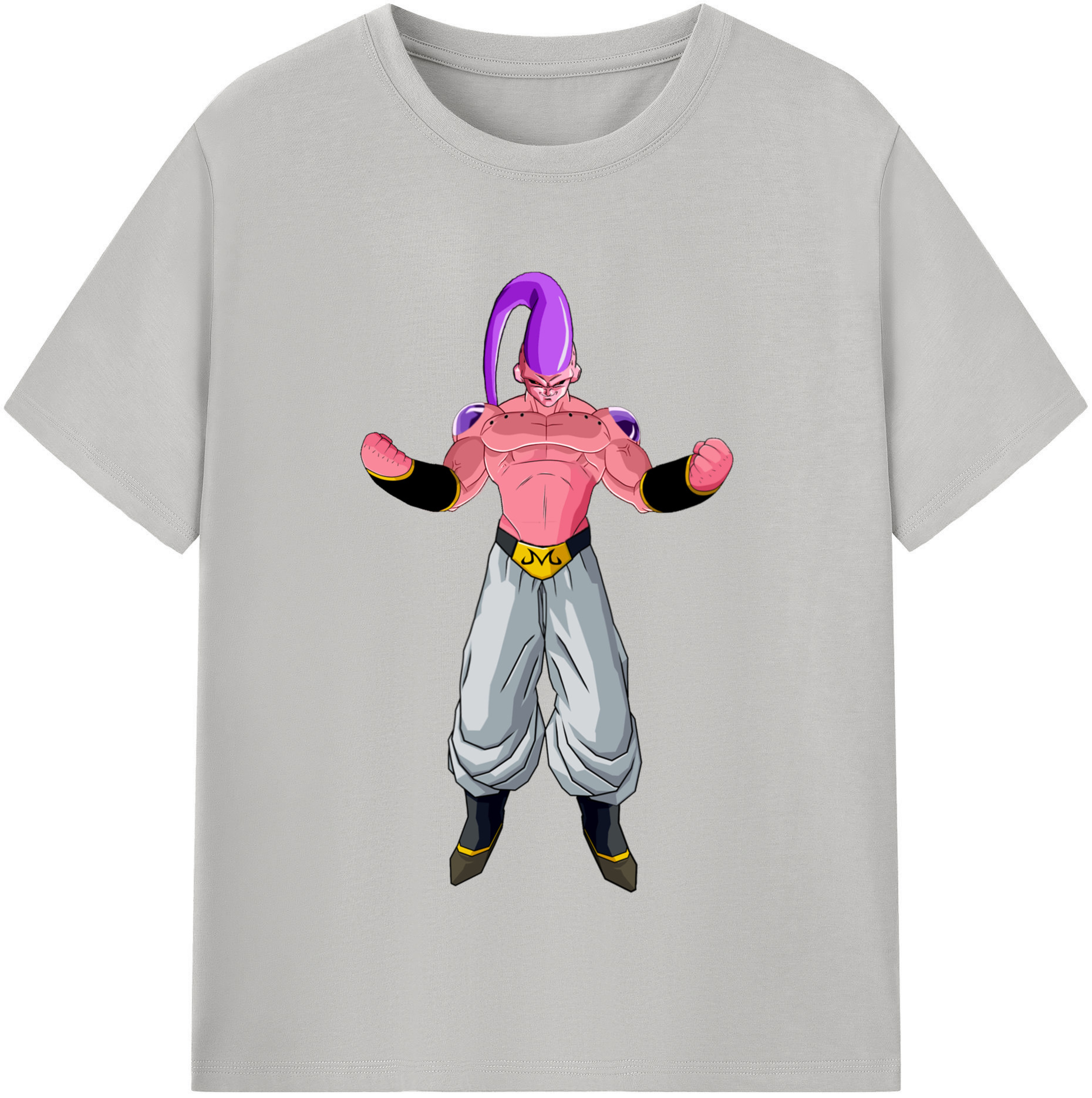 （画像用） ドラゴンボール 魔人ブウ DRAGON BALL Majin Buu 綿100％半袖Tシャツ（フロントプリント）