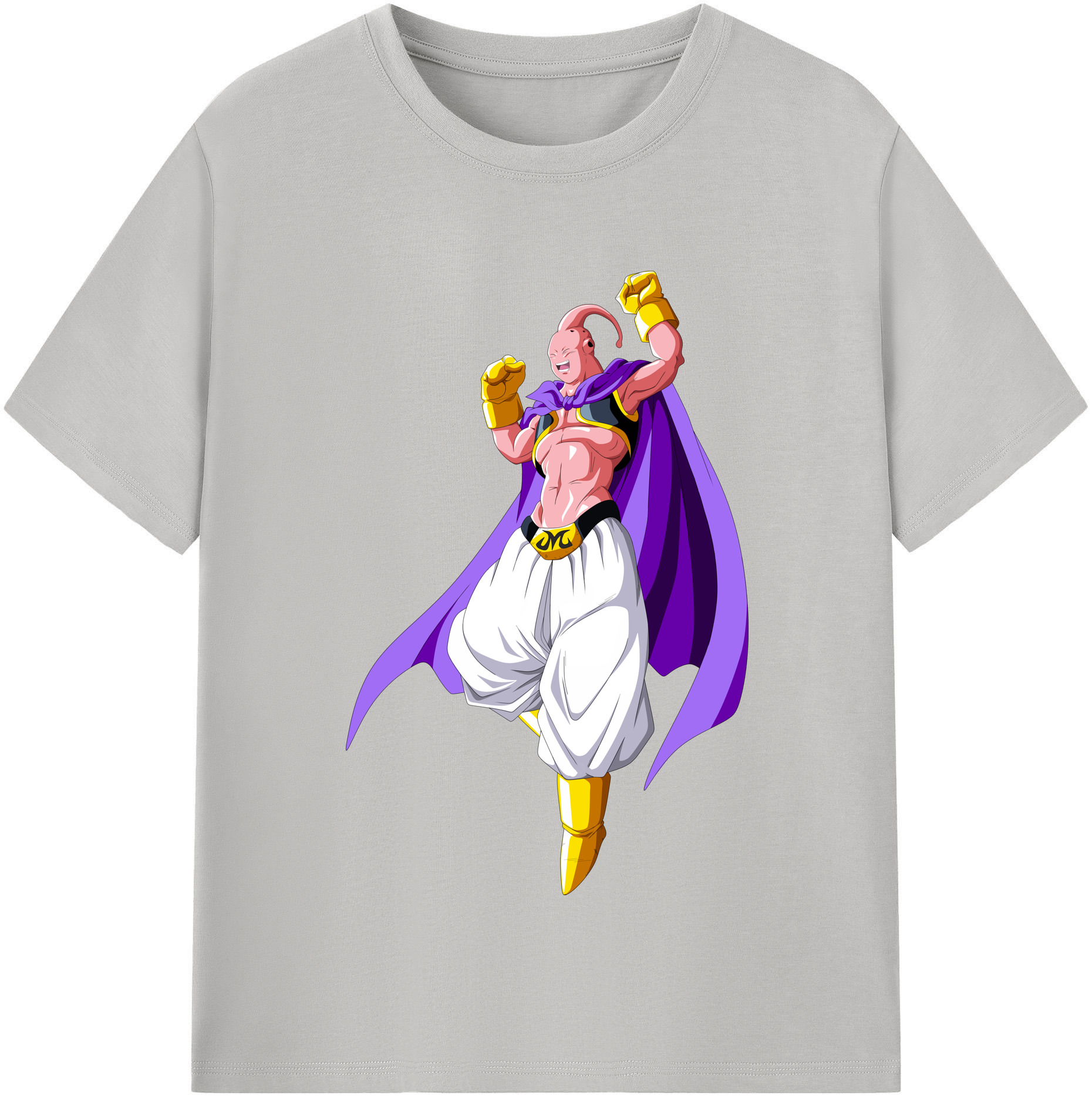 （画像用） ドラゴンボール 魔人ブウ DRAGON BALL Majin Buu 綿100％半袖Tシャツ（フロントプリント）