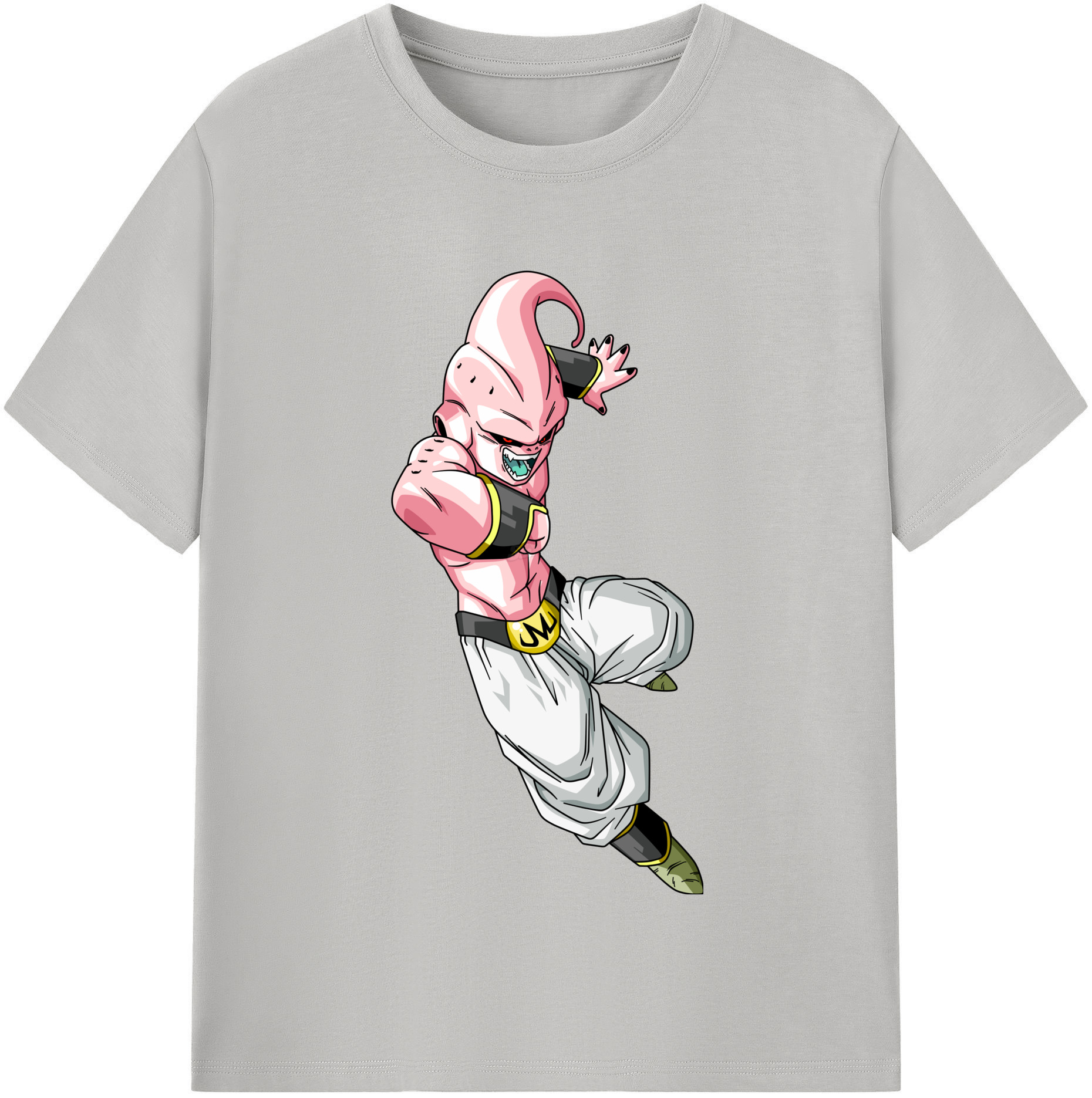 （画像用） ドラゴンボール 魔人ブウ DRAGON BALL Majin Buu 綿100％半袖Tシャツ（フロントプリント）