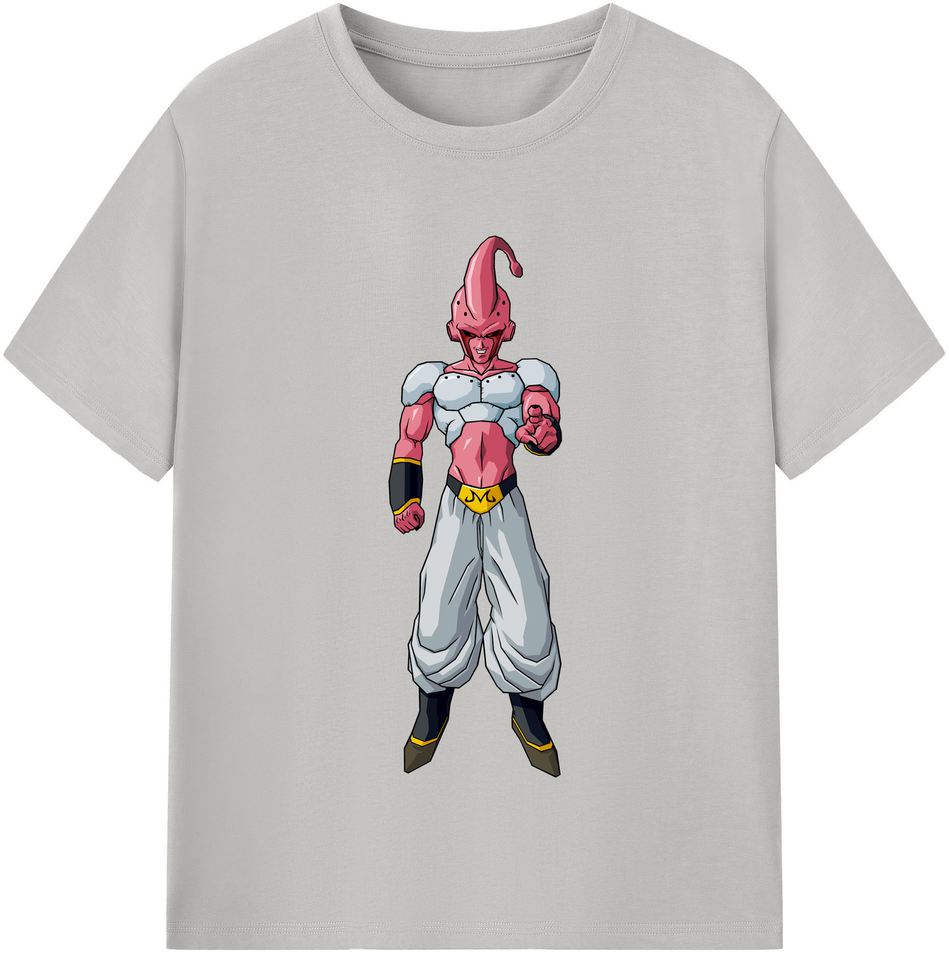 （画像用） ドラゴンボール 魔人ブウ DRAGON BALL Majin Buu 綿100％半袖Tシャツ（フロントプリント）