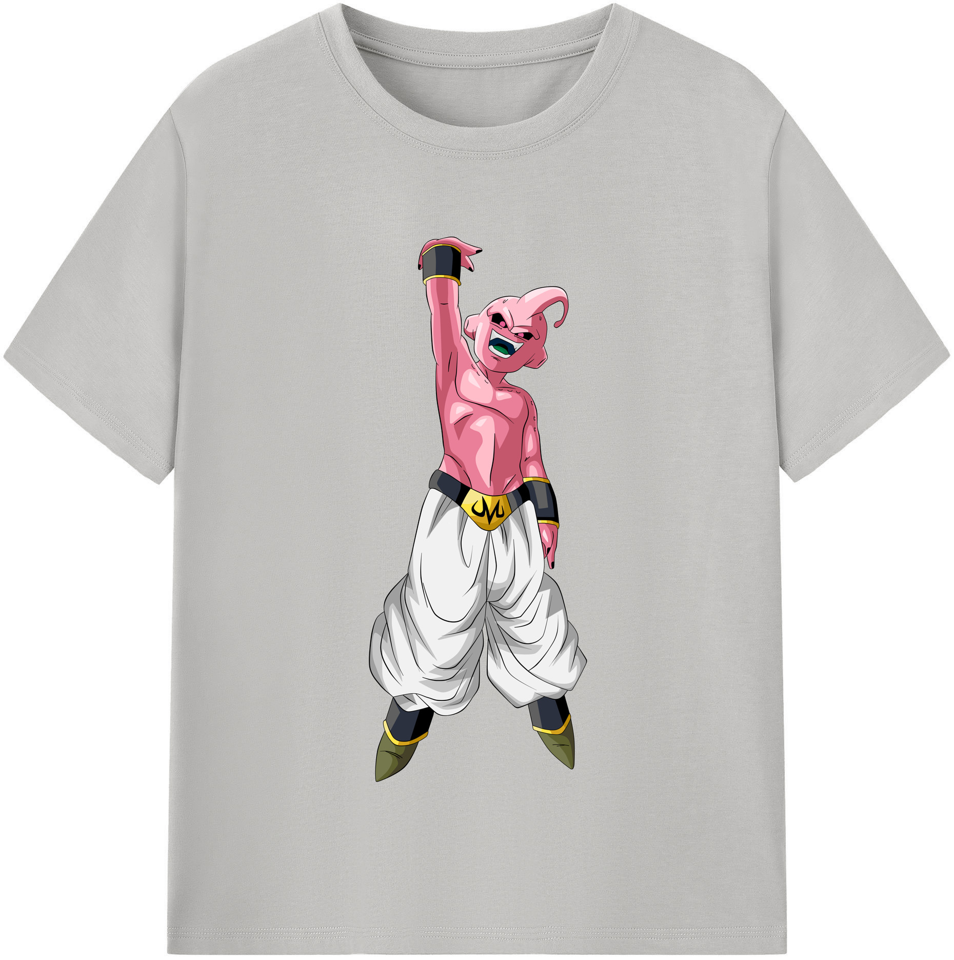 （画像用） ドラゴンボール 魔人ブウ DRAGON BALL Majin Buu 綿100％半袖Tシャツ（フロントプリント）