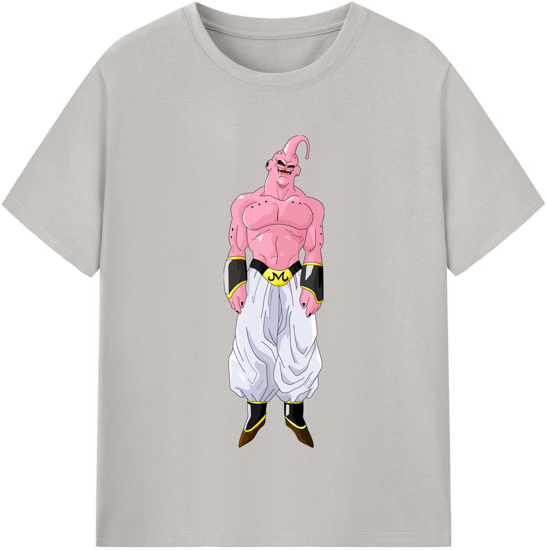 （画像用） ドラゴンボール 魔人ブウ DRAGON BALL Majin Buu 綿100％半袖Tシャツ（フロントプリント）