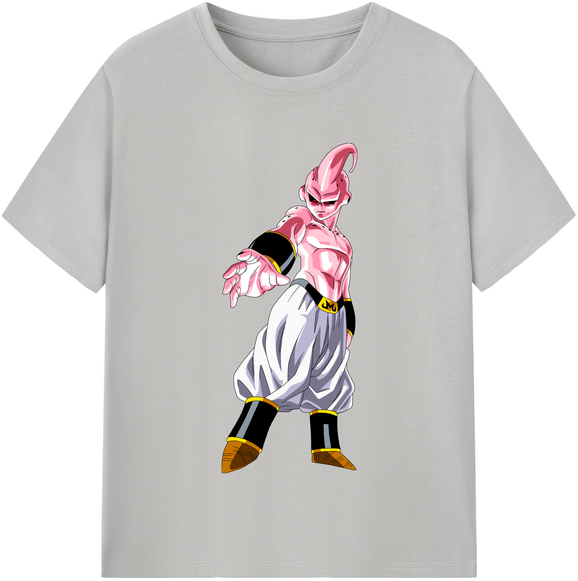 （画像用） ドラゴンボール 魔人ブウ DRAGON BALL Majin Buu 綿100％半袖Tシャツ（フロントプリント）