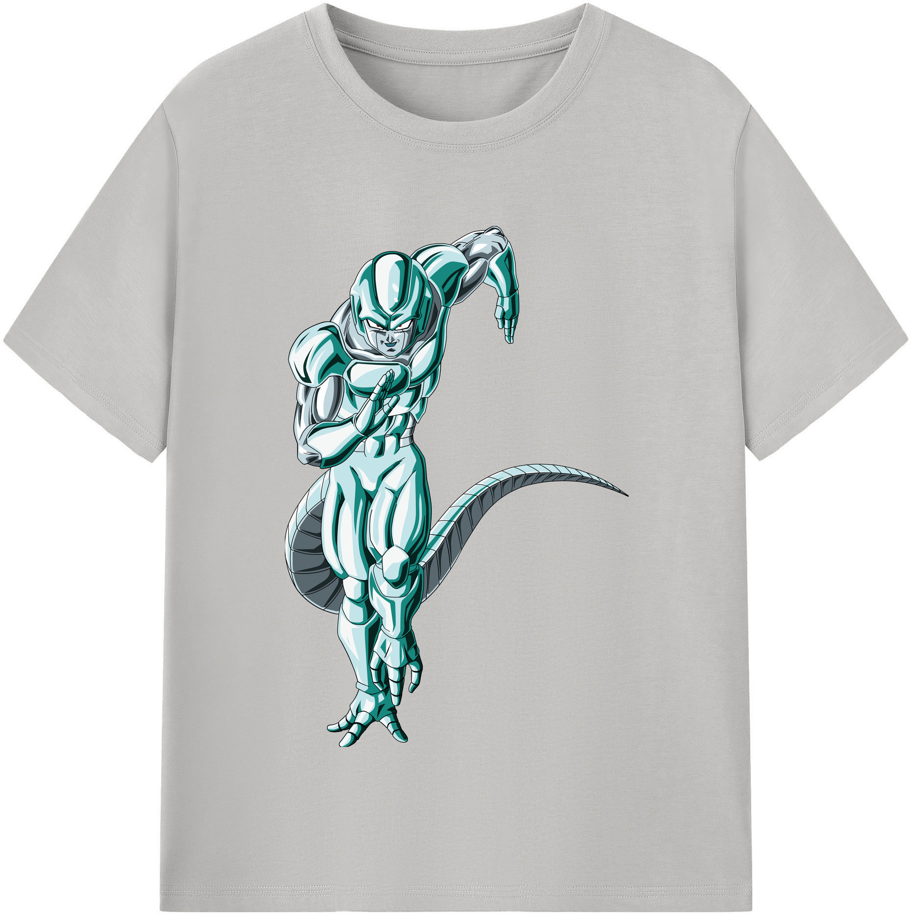 （画像用） ドラゴンボール フリーザ DRAGON BALL Frieza 綿100％半袖Tシャツ（フロントプリント）