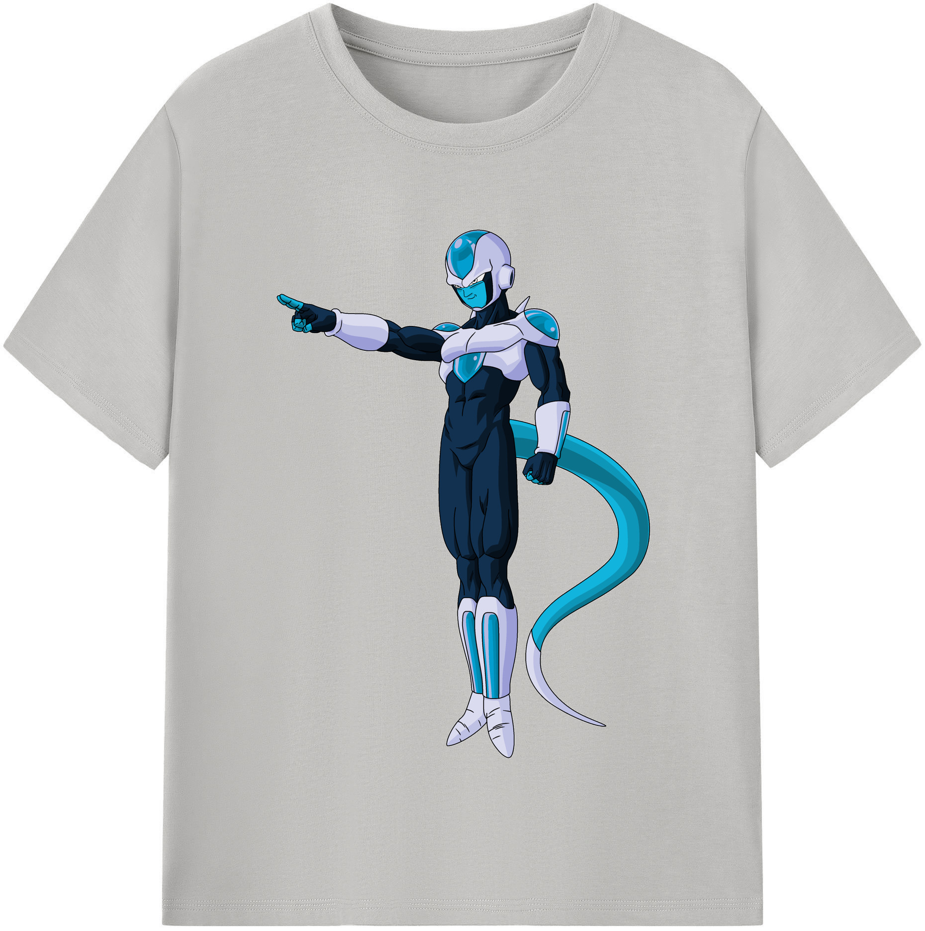 （画像用） ドラゴンボール フリーザ DRAGON BALL Frieza 綿100％半袖Tシャツ（フロントプリント）