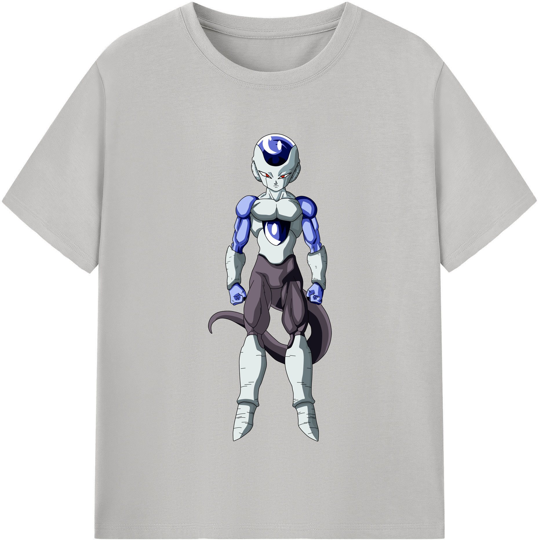 （画像用） ドラゴンボール フリーザ DRAGON BALL Frieza 綿100％半袖Tシャツ（フロントプリント）