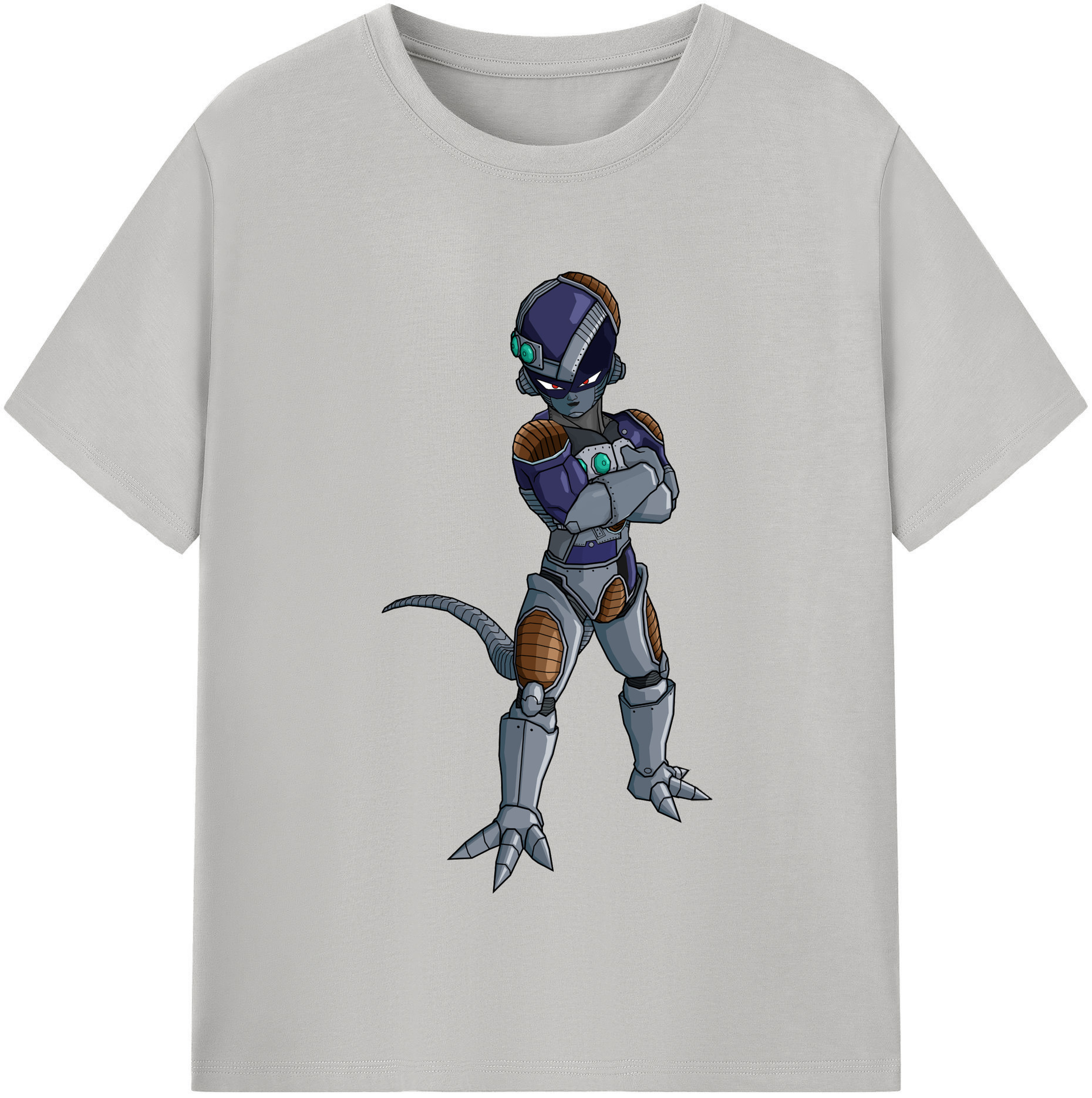 （画像用） ドラゴンボール フリーザ DRAGON BALL Frieza 綿100％半袖Tシャツ（フロントプリント）