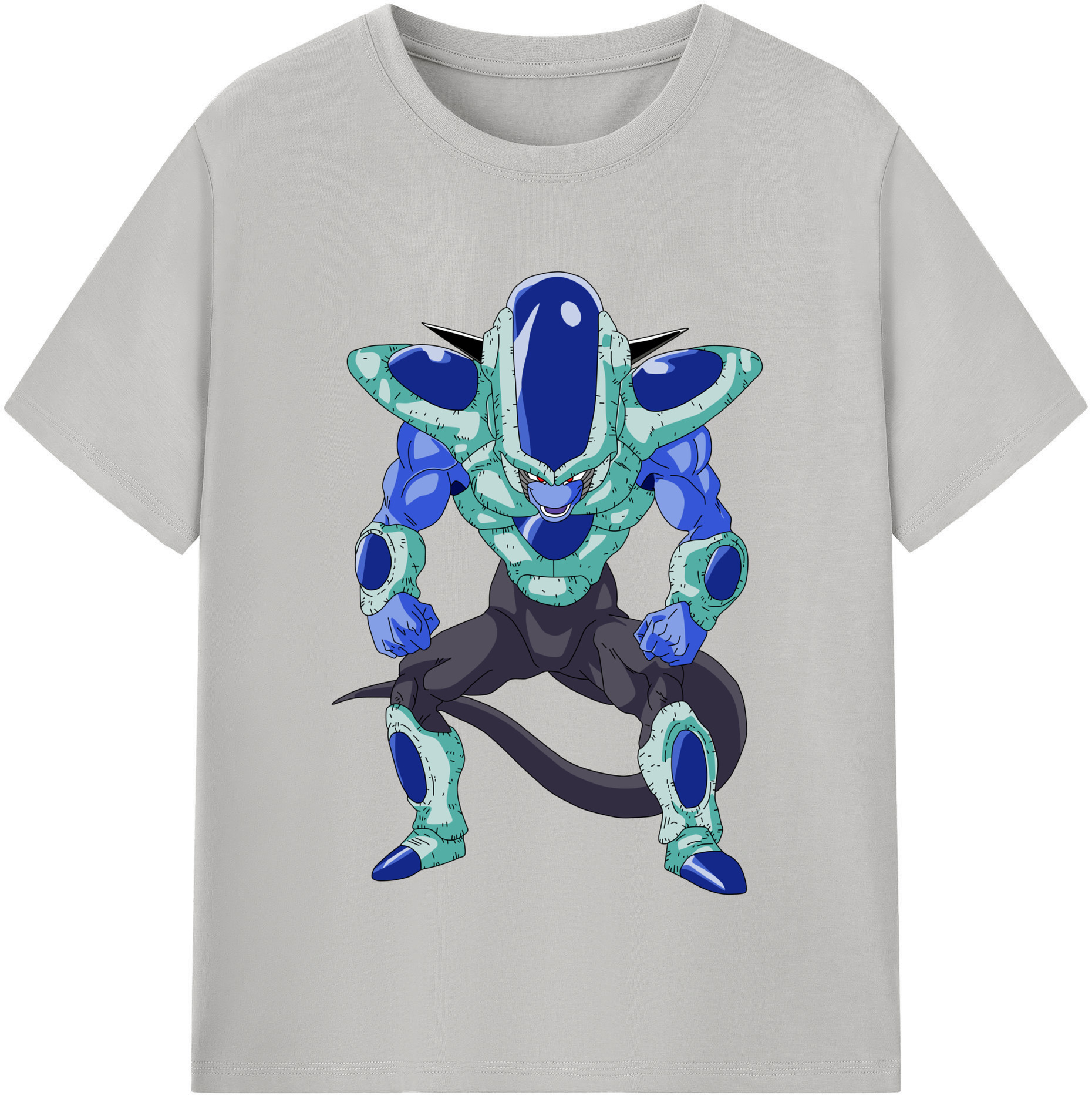 （画像用） ドラゴンボール フリーザ DRAGON BALL Frieza 綿100％半袖Tシャツ（フロントプリント）