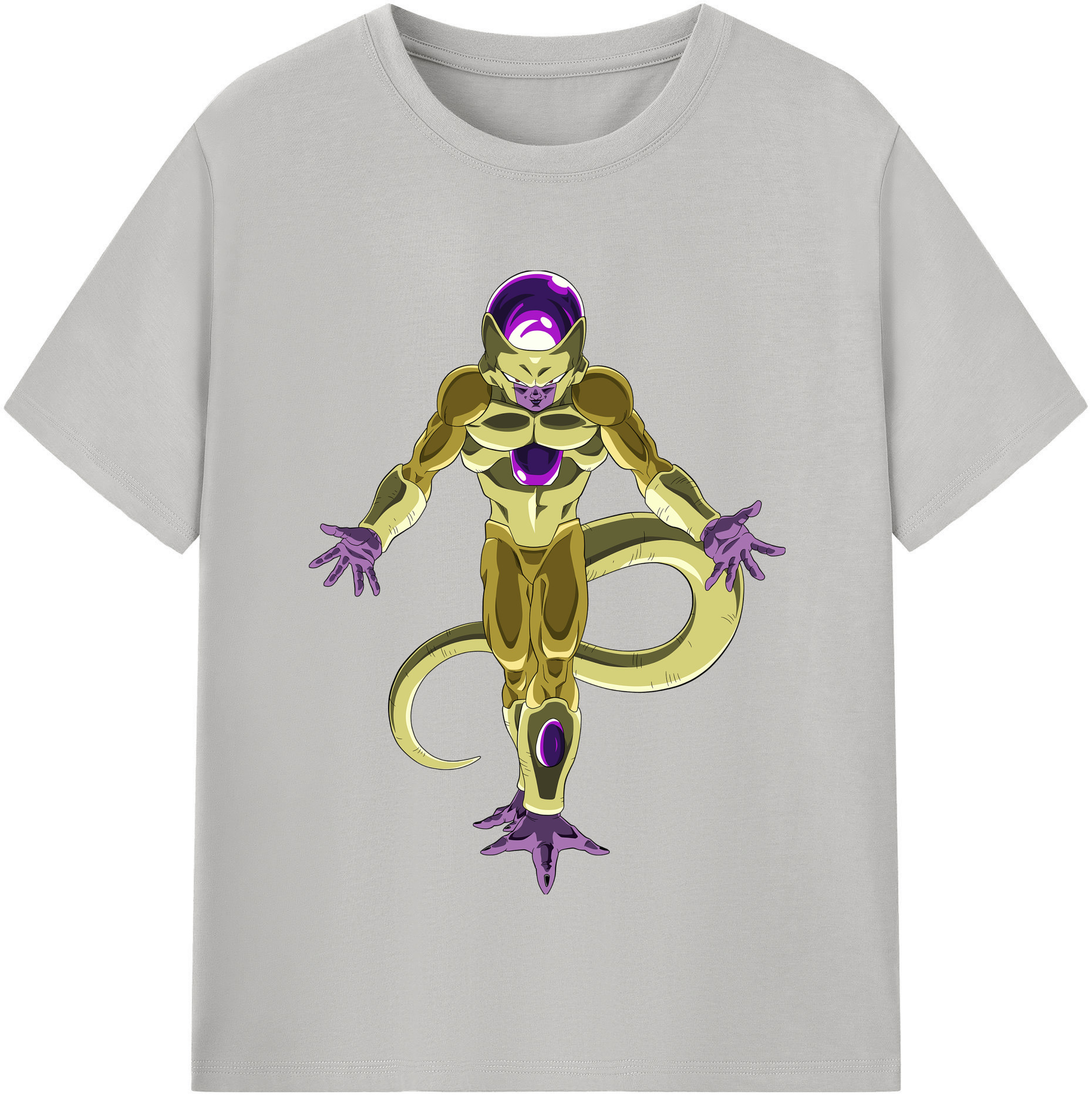 （画像用） ドラゴンボール フリーザ DRAGON BALL Frieza 綿100％半袖Tシャツ（フロントプリント）