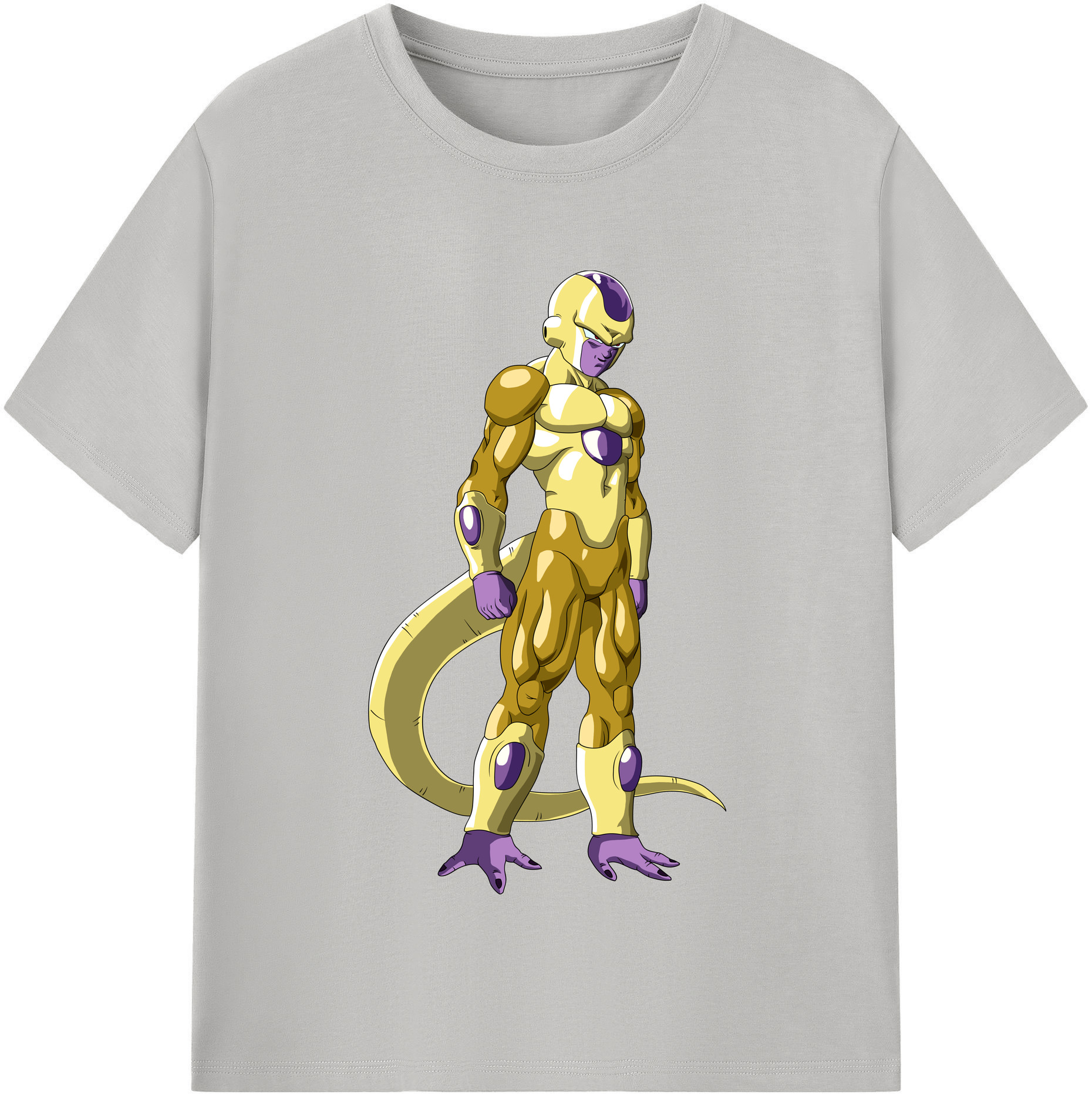 （画像用） ドラゴンボール フリーザ DRAGON BALL Frieza 綿100％半袖Tシャツ（フロントプリント）