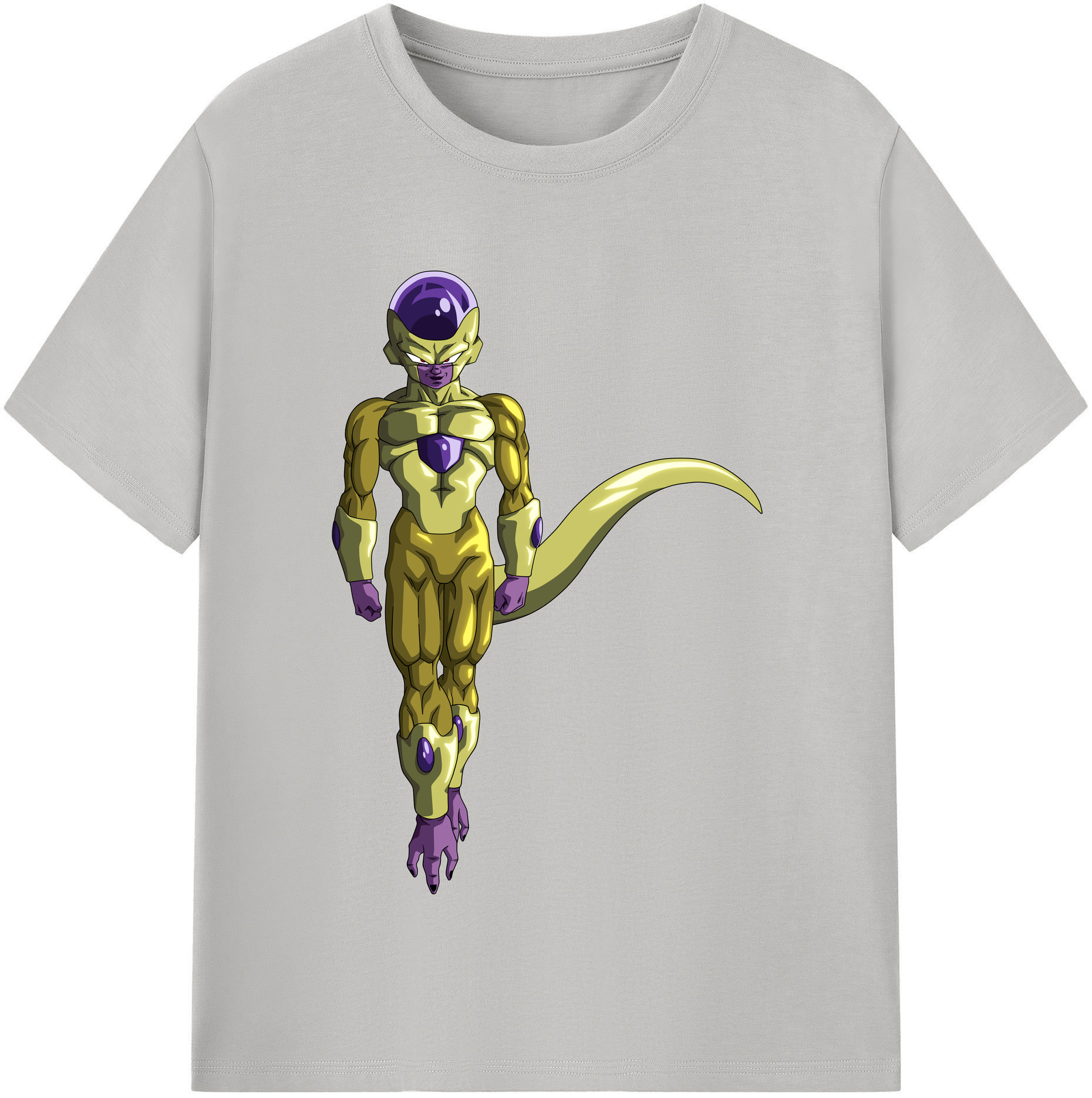（画像用） ドラゴンボール フリーザ DRAGON BALL Frieza 綿100％半袖Tシャツ（フロントプリント）
