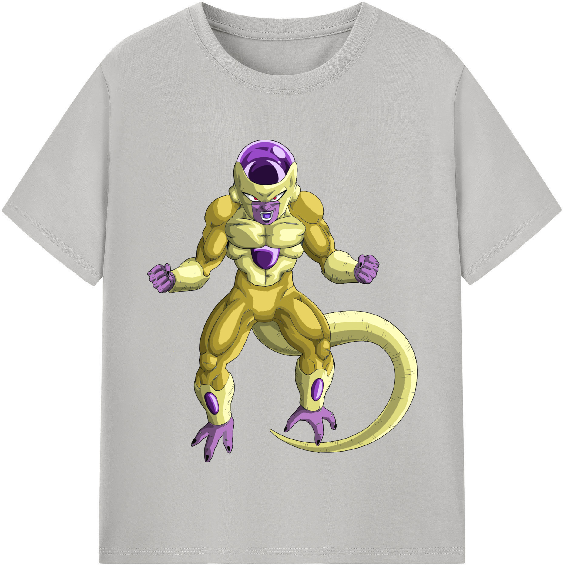 （画像用） ドラゴンボール フリーザ DRAGON BALL Frieza 綿100％半袖Tシャツ（フロントプリント）