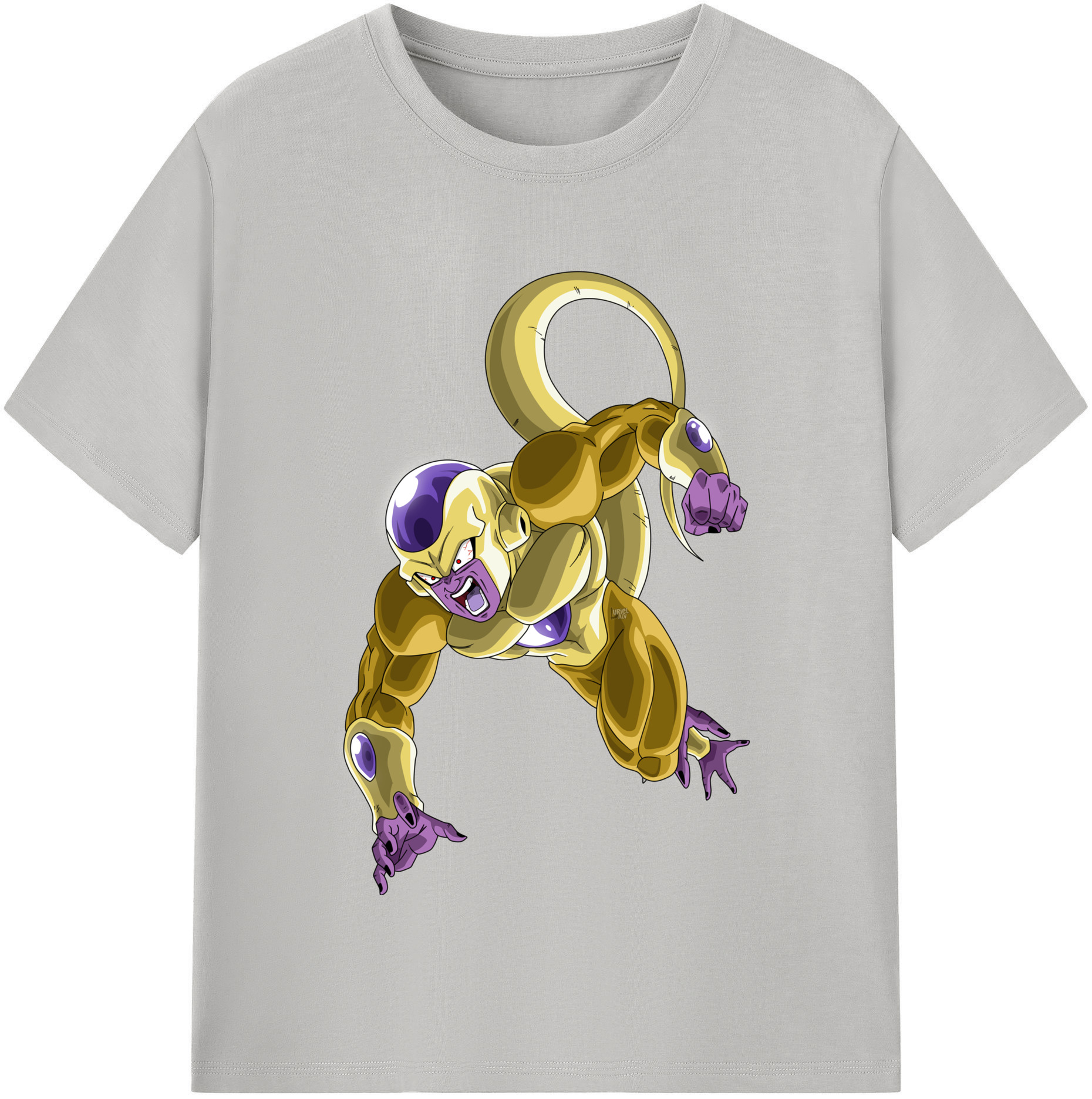 （画像用） ドラゴンボール フリーザ DRAGON BALL Frieza 綿100％半袖Tシャツ（フロントプリント）