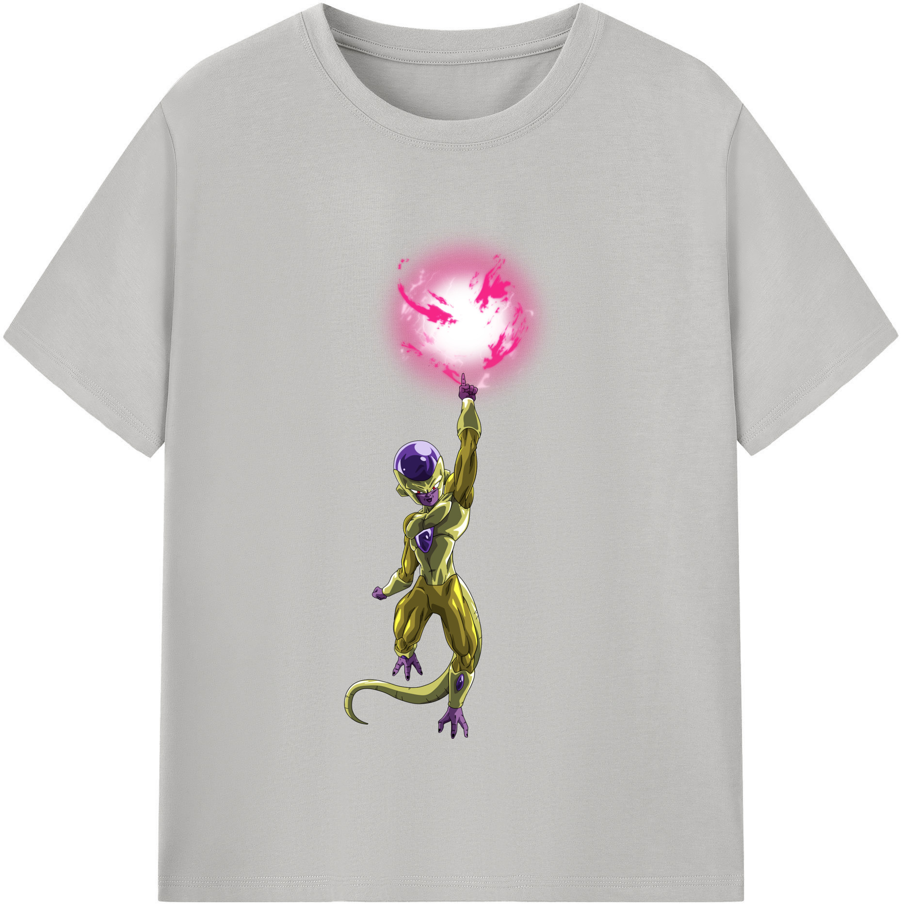 （画像用） ドラゴンボール フリーザ DRAGON BALL Frieza 綿100％半袖Tシャツ（フロントプリント）