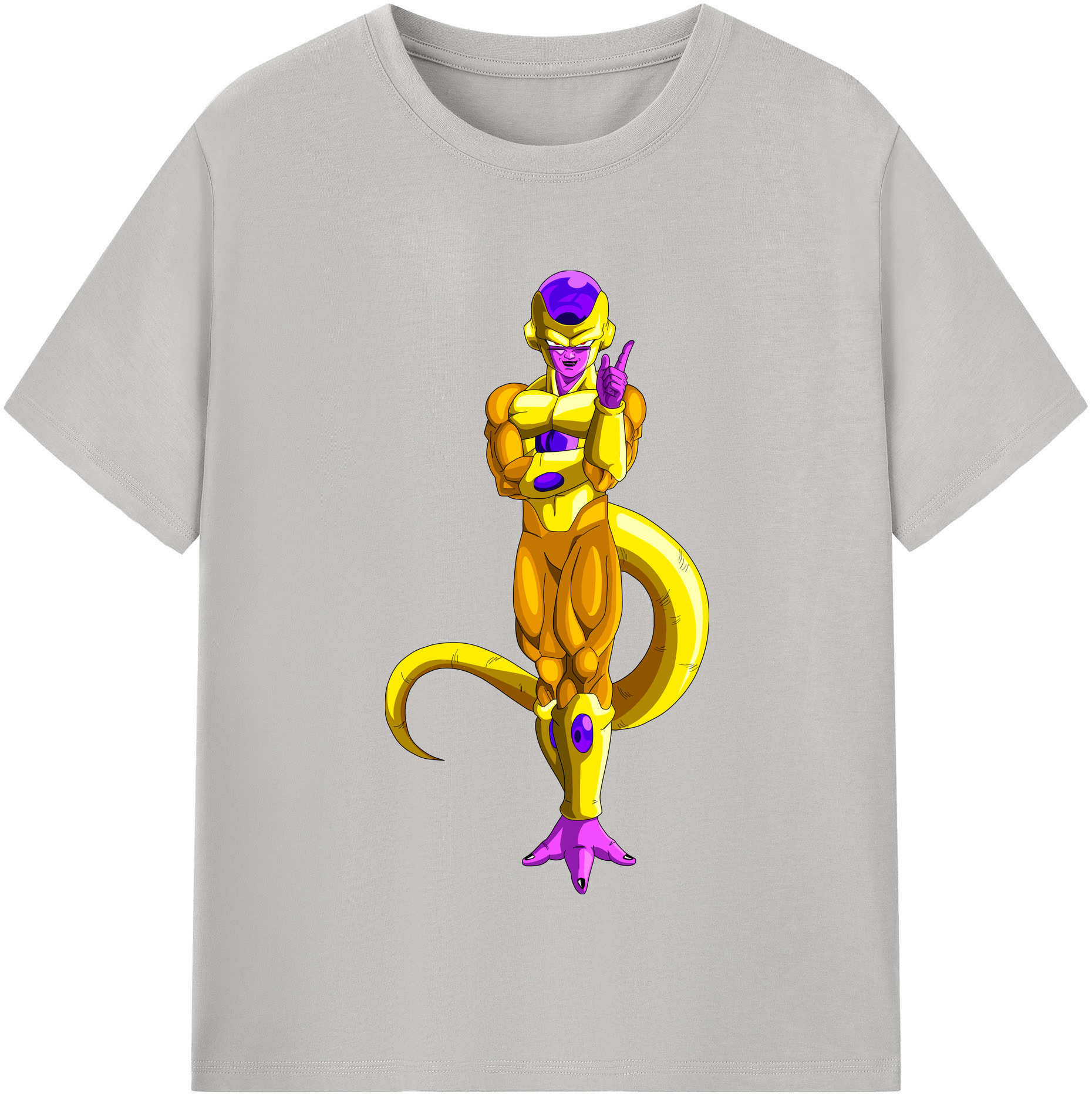 （画像用） ドラゴンボール フリーザ DRAGON BALL Frieza 綿100％半袖Tシャツ（フロントプリント）