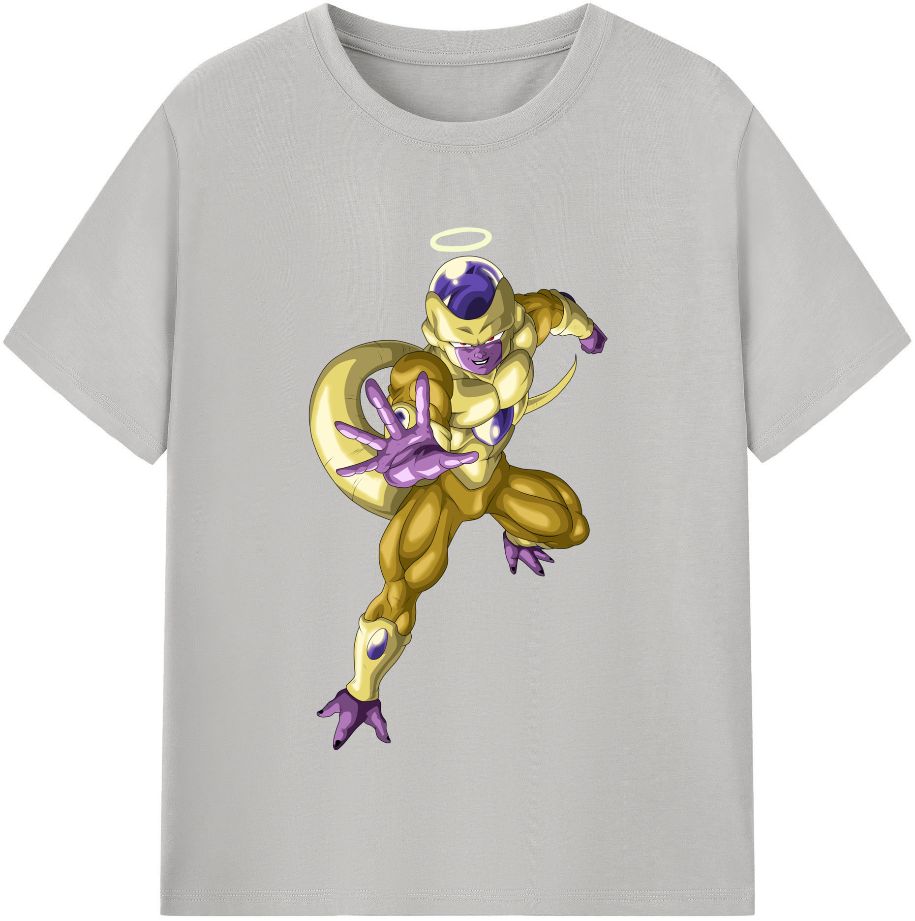 （画像用） ドラゴンボール フリーザ DRAGON BALL Frieza 綿100％半袖Tシャツ（フロントプリント）