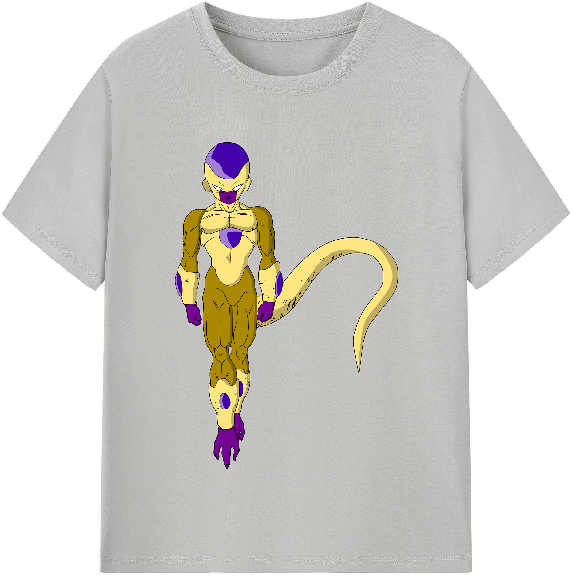 （画像用） ドラゴンボール フリーザ DRAGON BALL Frieza 綿100％半袖Tシャツ（フロントプリント）