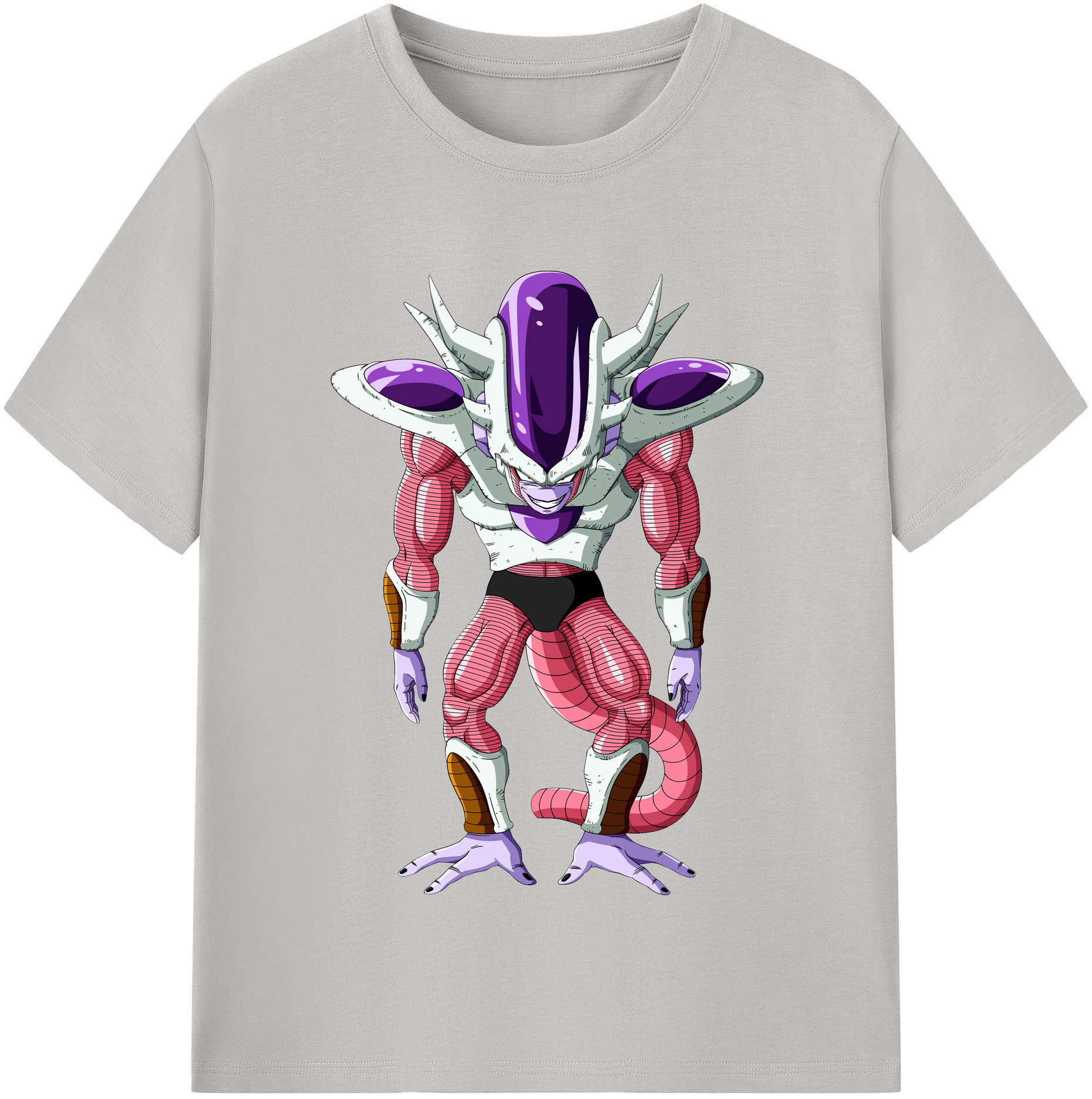 （画像用） ドラゴンボール フリーザ DRAGON BALL Frieza 綿100％半袖Tシャツ（フロントプリント）