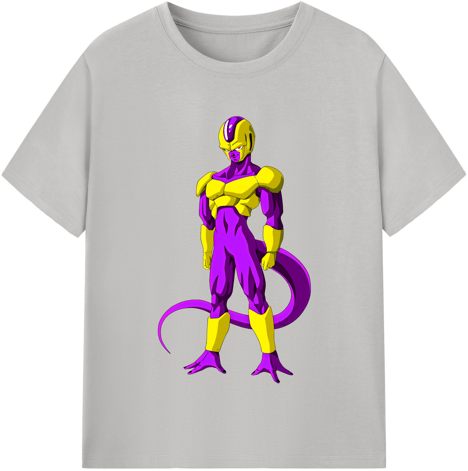 （画像用） ドラゴンボール フリーザ DRAGON BALL Frieza 綿100％半袖Tシャツ（フロントプリント）