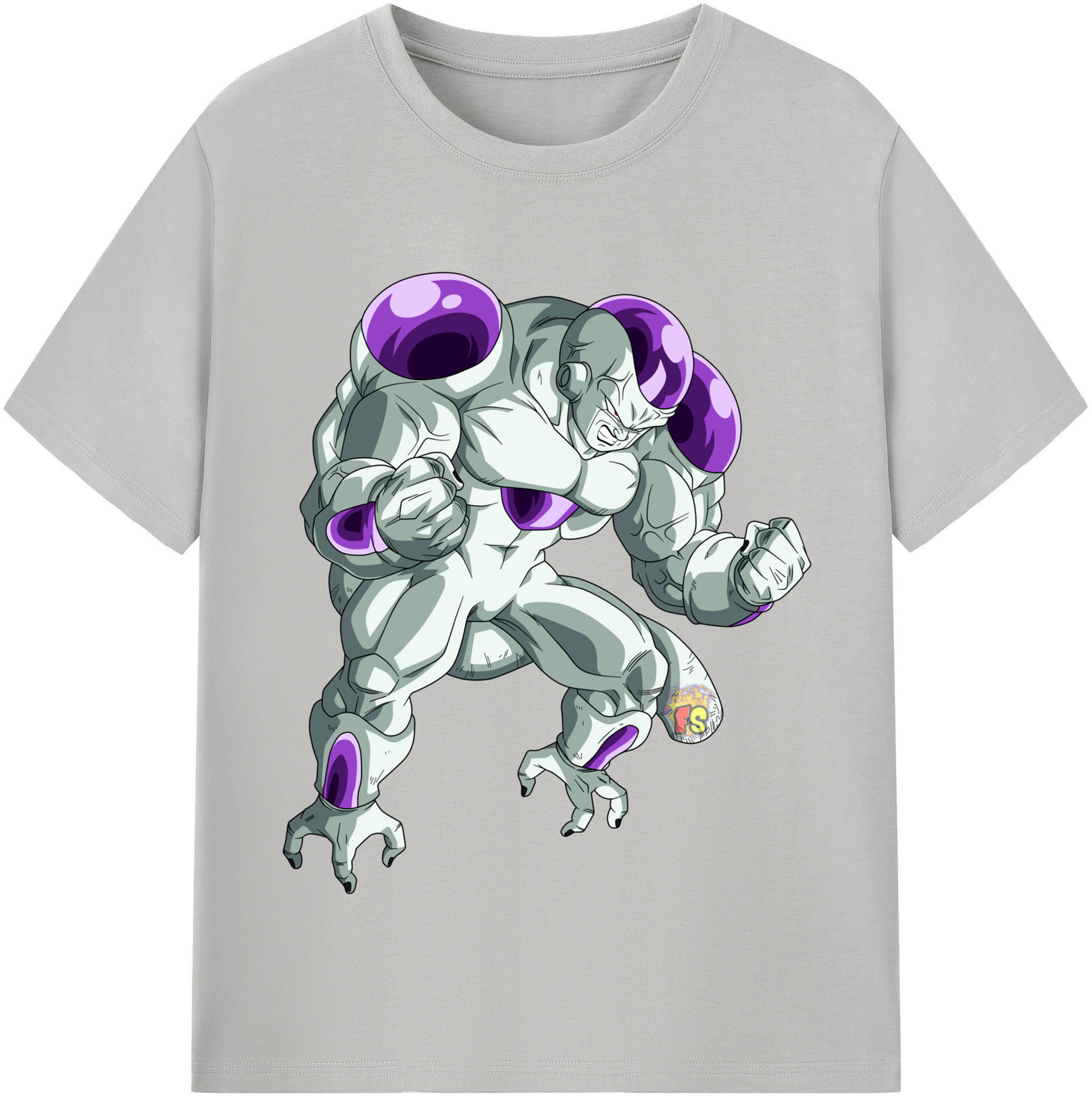 （画像用） ドラゴンボール フリーザ DRAGON BALL Frieza 綿100％半袖Tシャツ（フロントプリント）