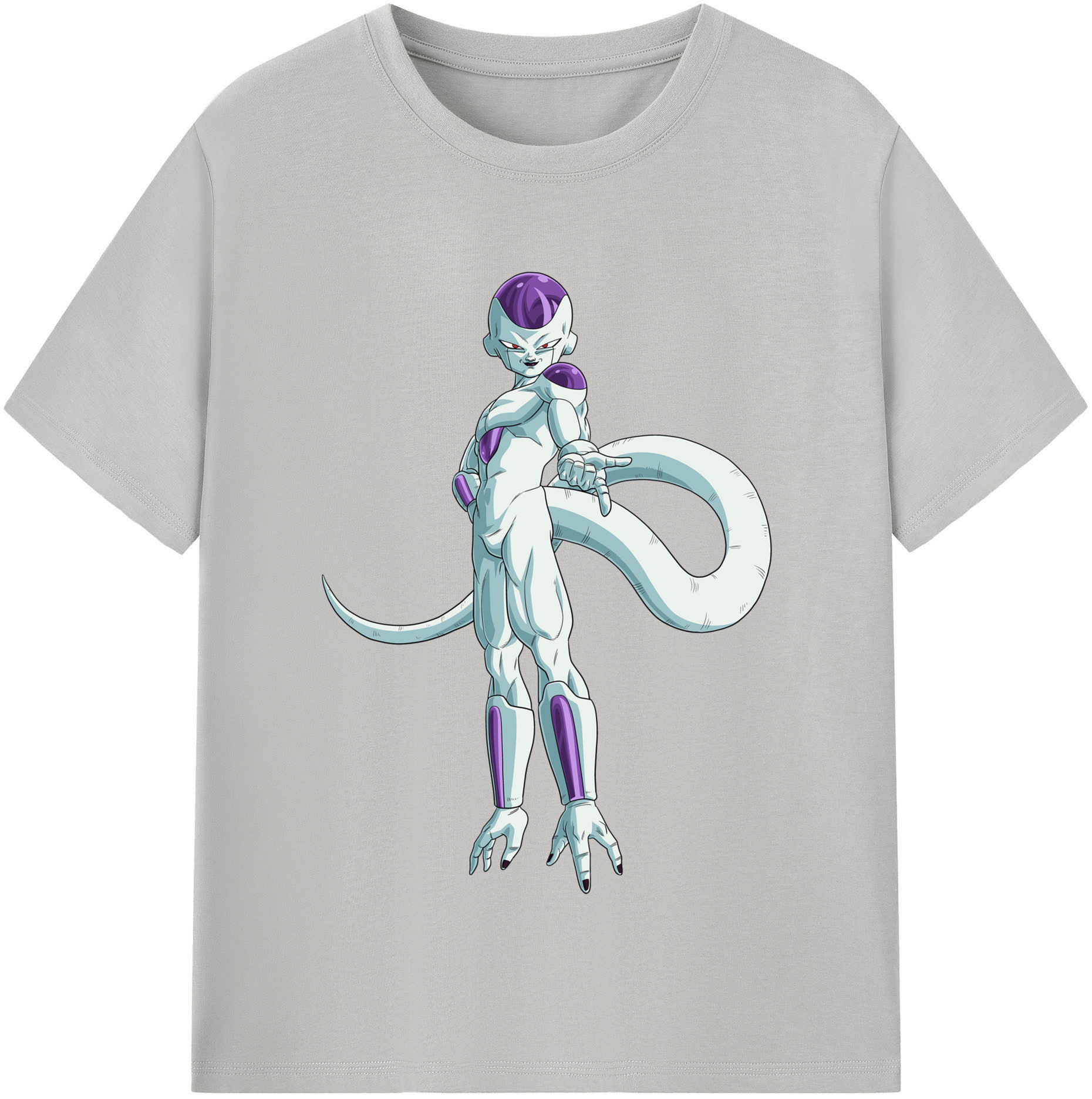 （画像用） ドラゴンボール フリーザ DRAGON BALL Frieza 綿100％半袖Tシャツ（フロントプリント）