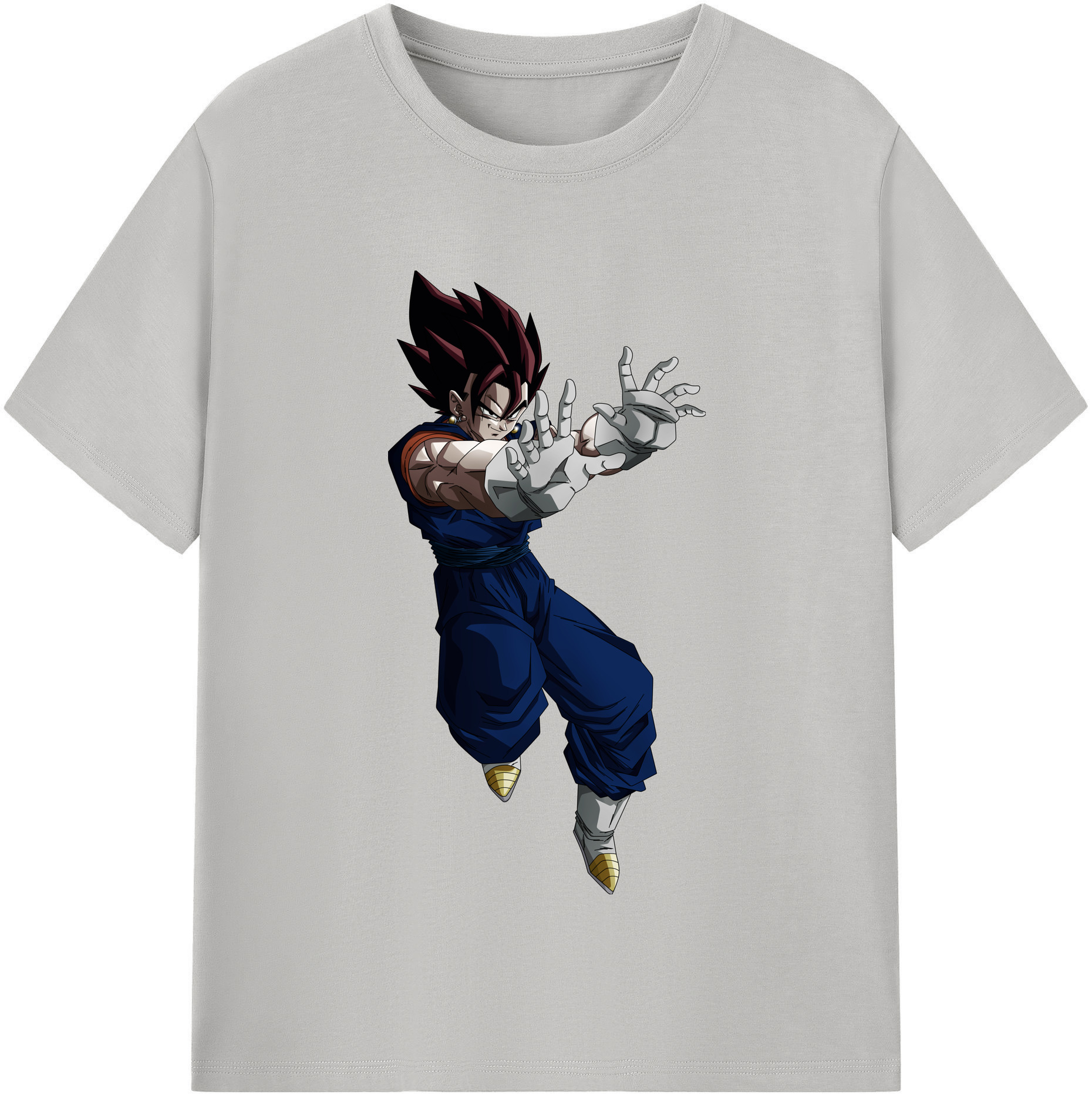 （画像用） ドラゴンボール ベジット DRAGON BALL Vegetto 綿100％半袖Tシャツ（フロントプリント）