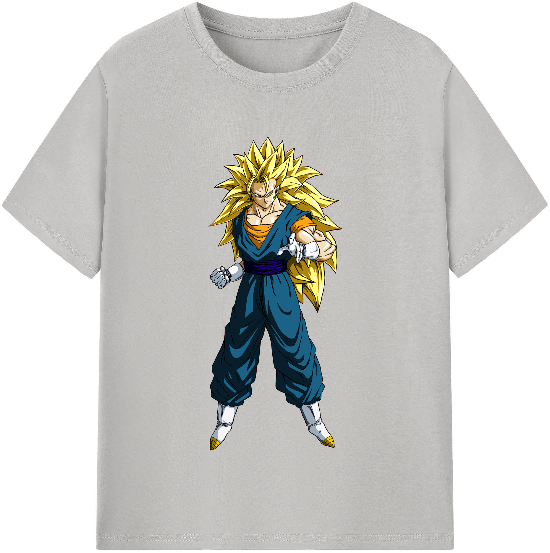 （画像用） ドラゴンボール ベジット DRAGON BALL Vegetto 綿100％半袖Tシャツ（フロントプリント）