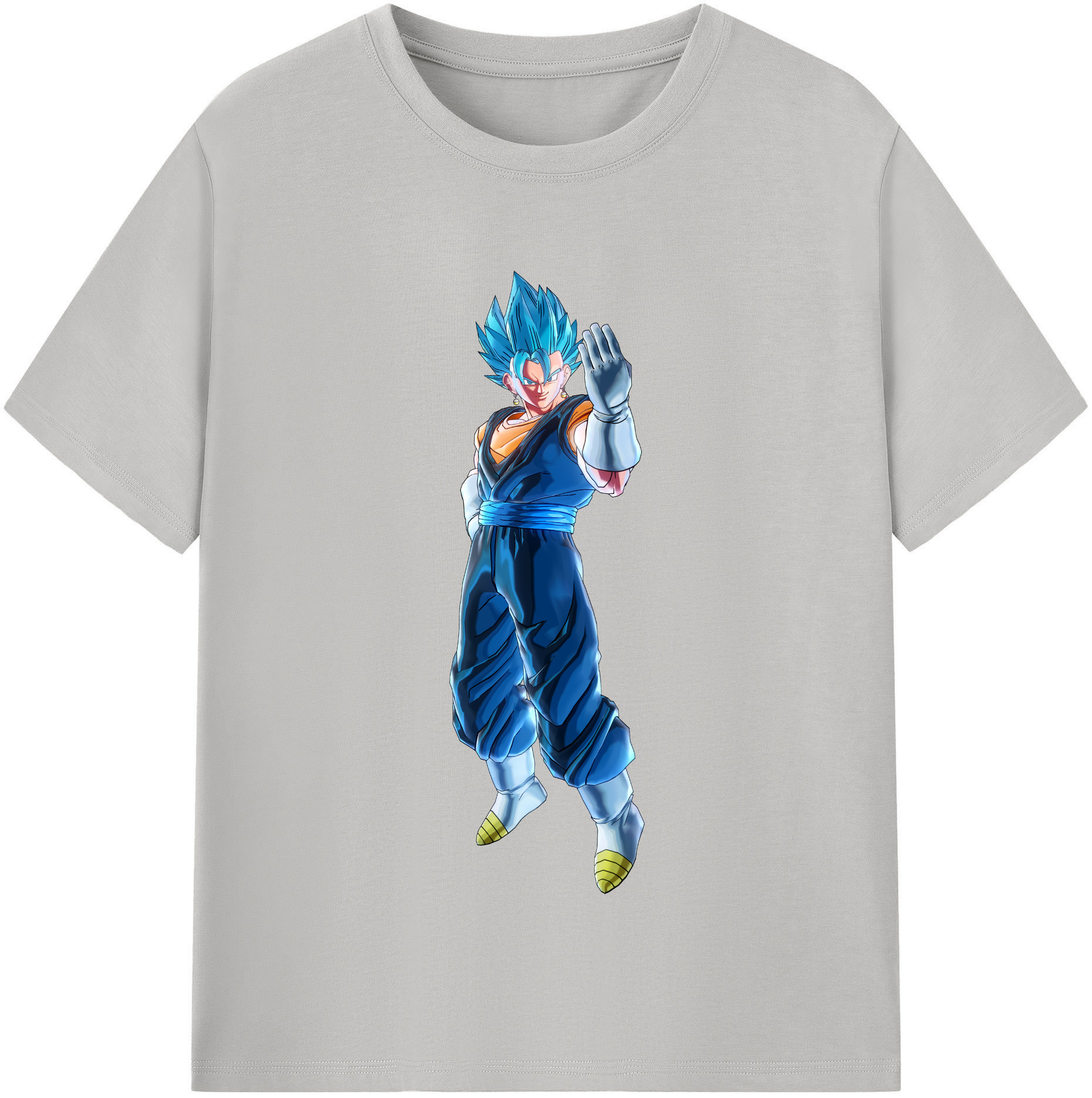 （画像用） ドラゴンボール ベジット DRAGON BALL Vegetto 綿100％半袖Tシャツ（フロントプリント）
