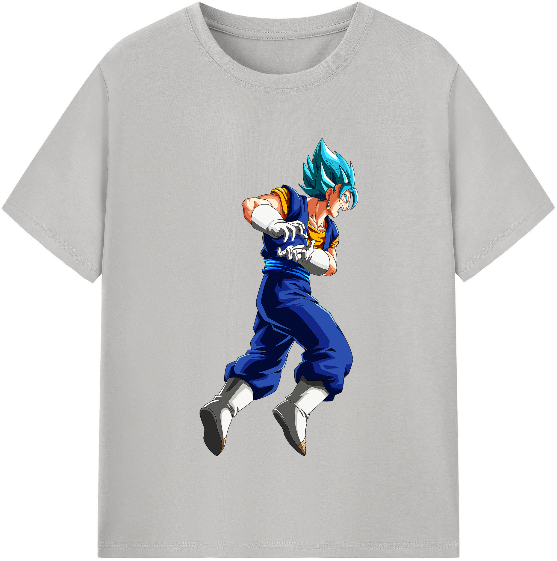 （画像用） ドラゴンボール ベジット DRAGON BALL Vegetto 綿100％半袖Tシャツ（フロントプリント）