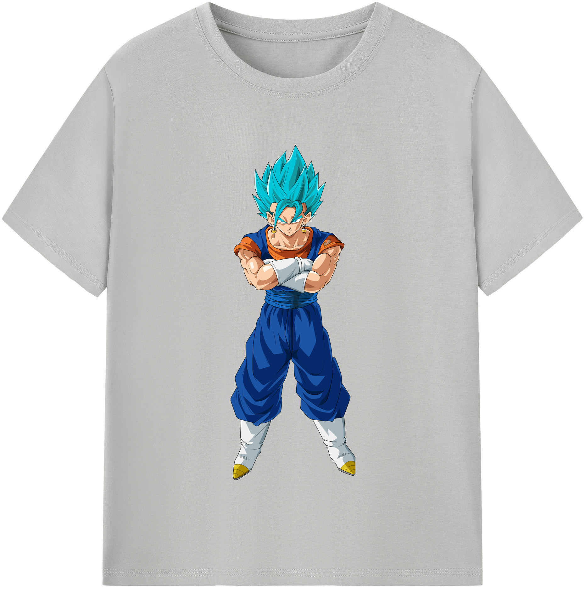 （画像用） ドラゴンボール ベジット DRAGON BALL Vegetto 綿100％半袖Tシャツ（フロントプリント）