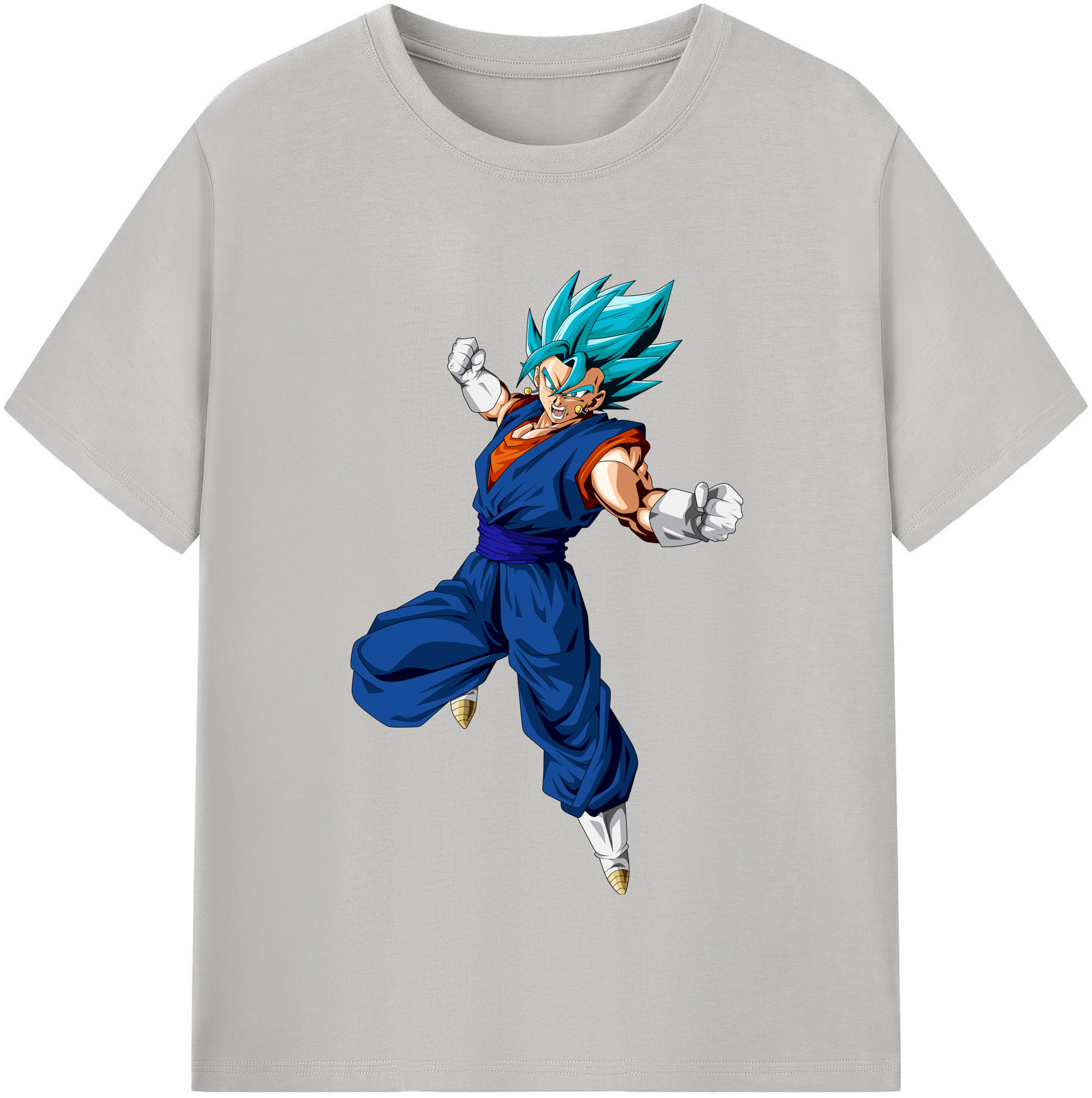 （画像用） ドラゴンボール ベジット DRAGON BALL Vegetto 綿100％半袖Tシャツ（フロントプリント）