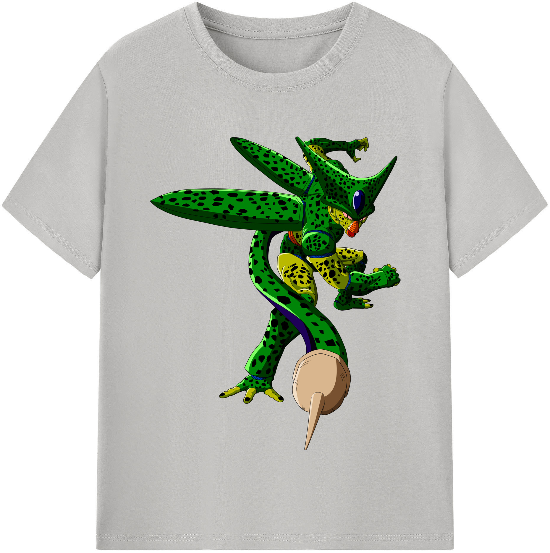 （画像用） ドラゴンボール セル DRAGON BALL Cell 綿100％半袖Tシャツ（フロントプリント）