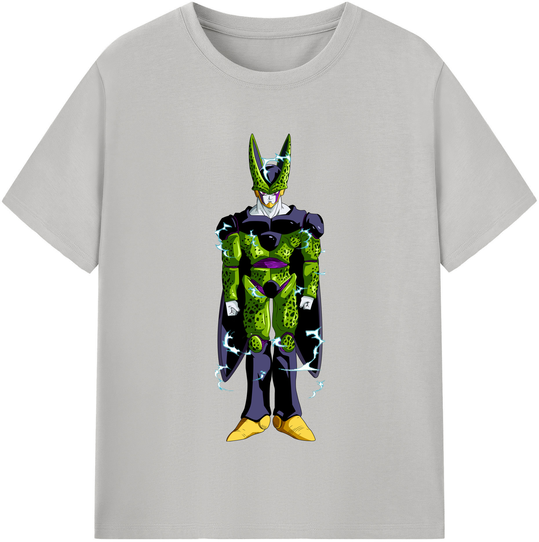 （画像用） ドラゴンボール セル DRAGON BALL Cell 綿100％半袖Tシャツ（フロントプリント）