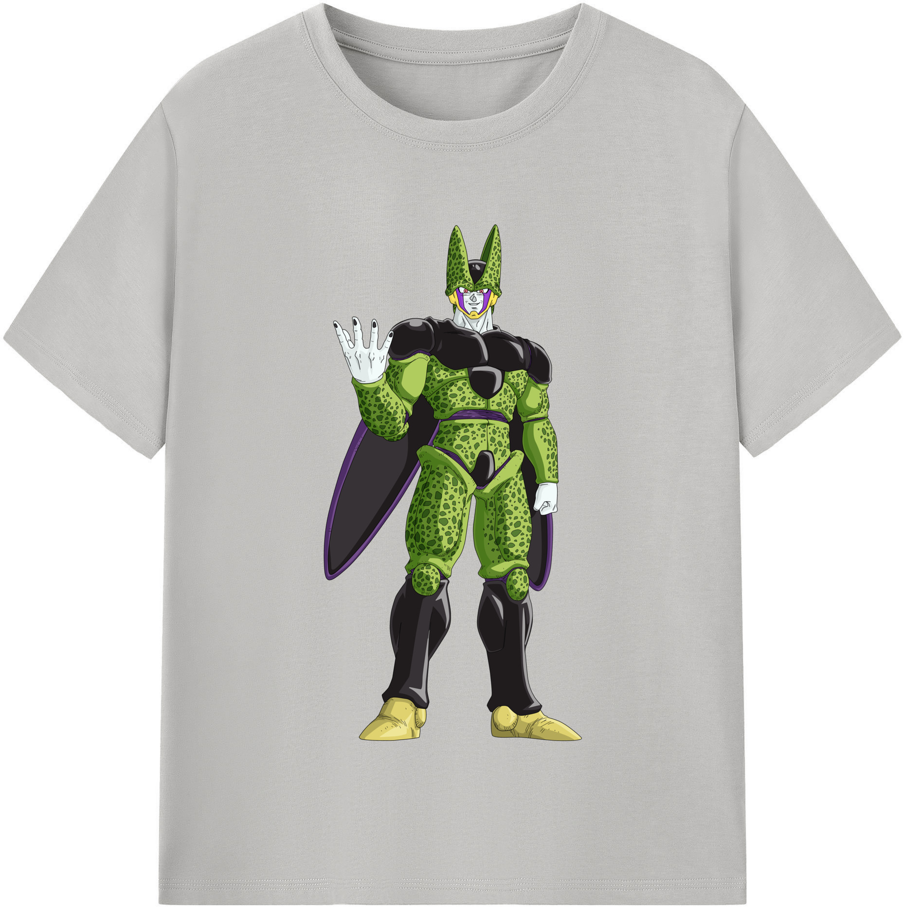 （画像用） ドラゴンボール セル DRAGON BALL Cell 綿100％半袖Tシャツ（フロントプリント）