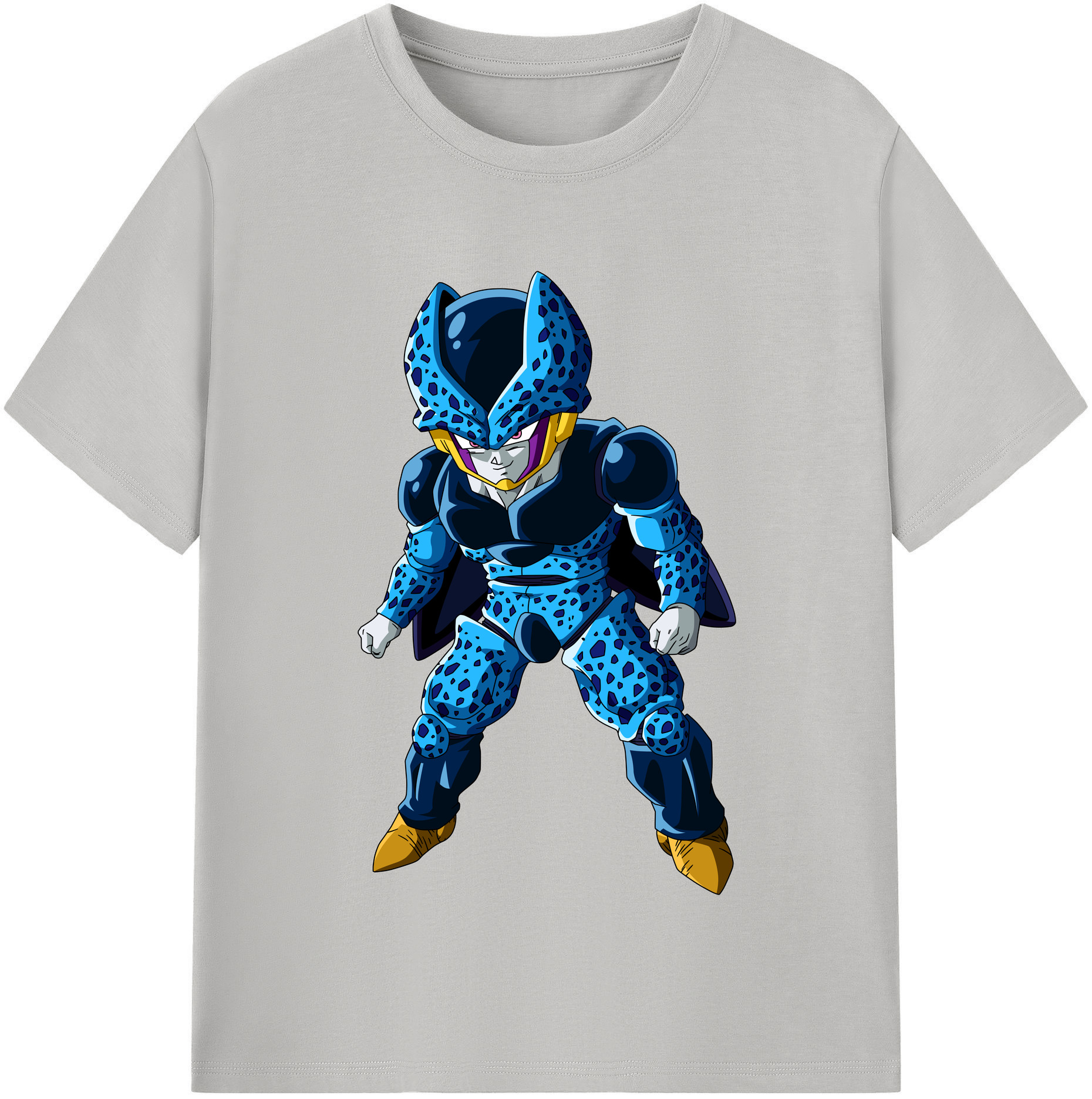 （画像用） ドラゴンボール セル DRAGON BALL Cell 綿100％半袖Tシャツ（フロントプリント）