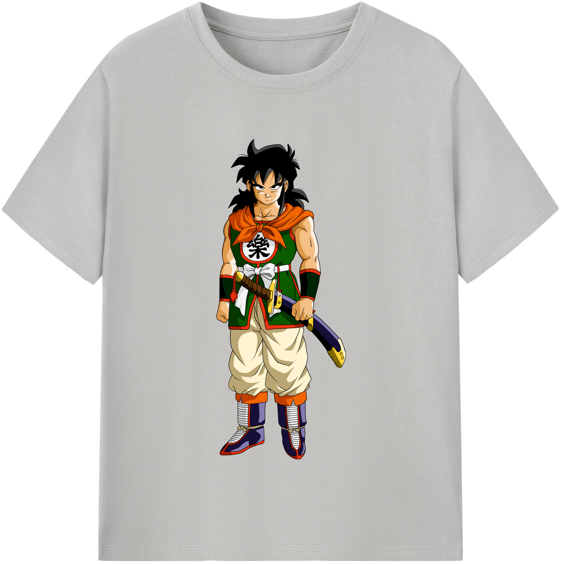 （画像用） ドラゴンボール ヤムチャ DRAGON BALL Yamcha 綿100％半袖Tシャツ（フロントプリント）