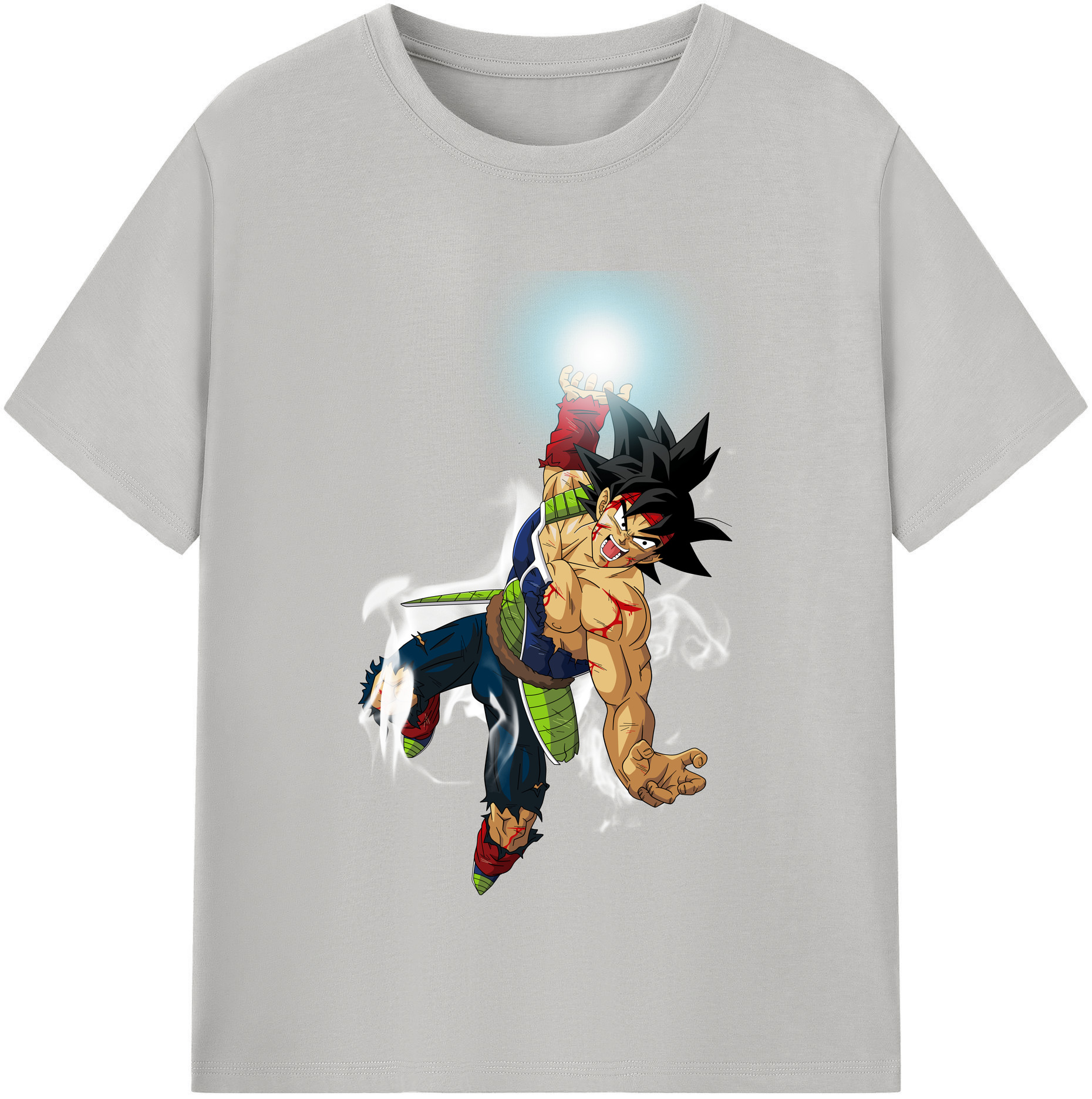 （画像用） ドラゴンボール バーダック DRAGON BALL Burdock 綿100％半袖Tシャツ（フロントプリント）