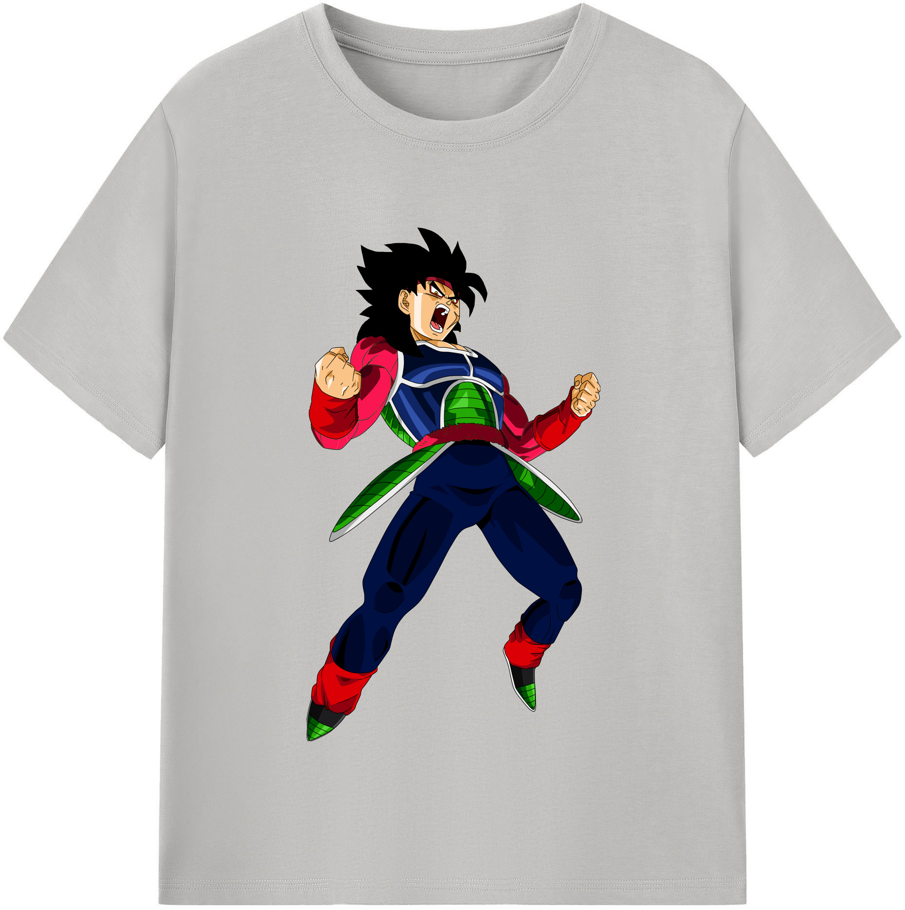 （画像用） ドラゴンボール バーダック DRAGON BALL Burdock 綿100％半袖Tシャツ（フロントプリント）