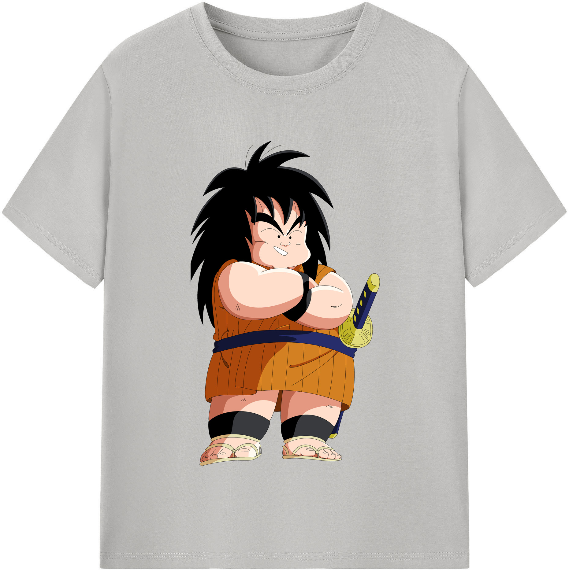 （画像用） ドラゴンボール やじろべえ DRAGON BALL Yajirobe 綿100％半袖Tシャツ（フロントプリント）