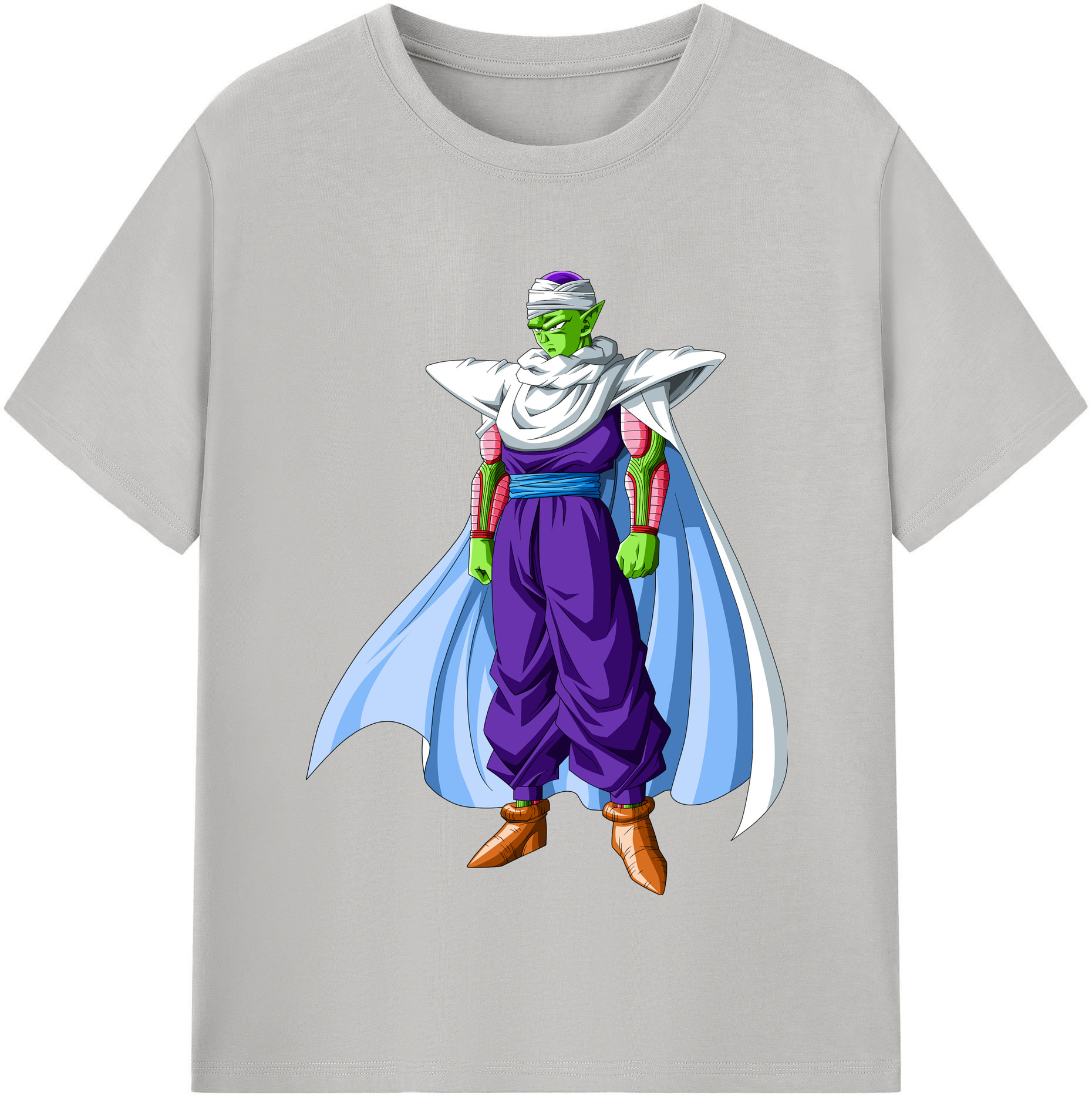 （画像用） ドラゴンボール ピッコロ DRAGON BALL Piccolo 綿100％半袖Tシャツ（フロントプリント）