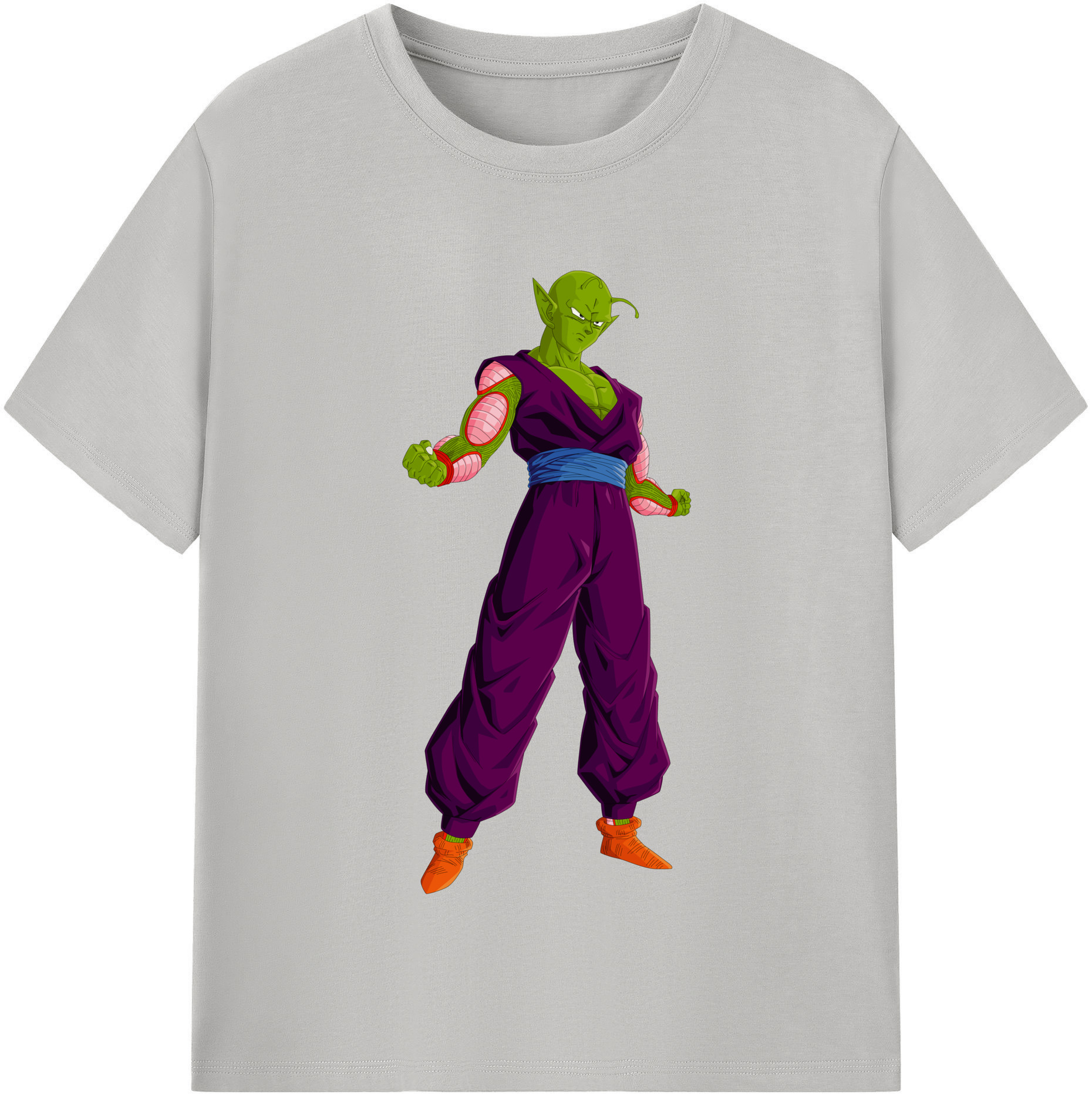 （画像用） ドラゴンボール ピッコロ DRAGON BALL Piccolo 綿100％半袖Tシャツ（フロントプリント）