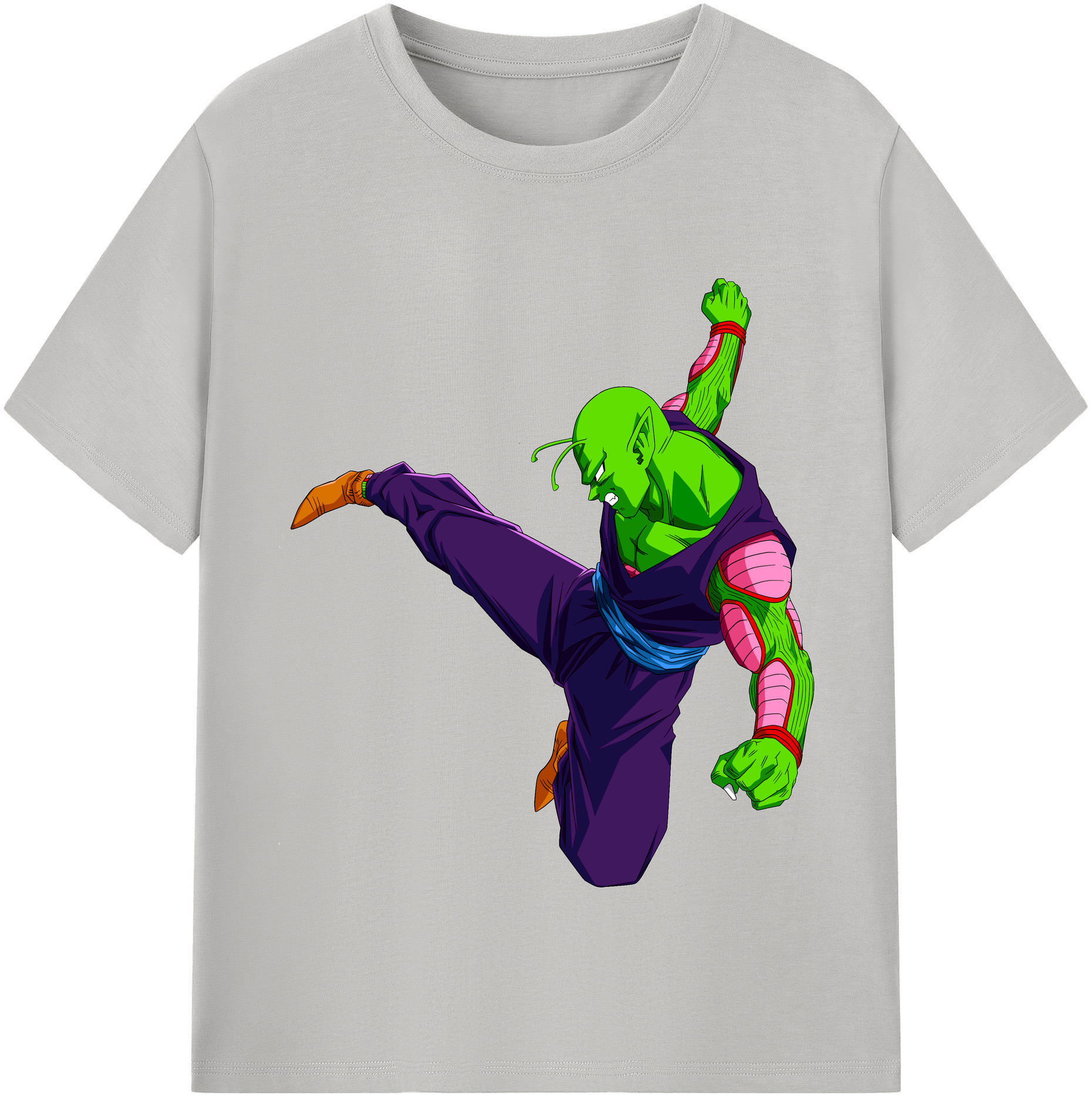 （画像用） ドラゴンボール ピッコロ DRAGON BALL Piccolo 綿100％半袖Tシャツ（フロントプリント）