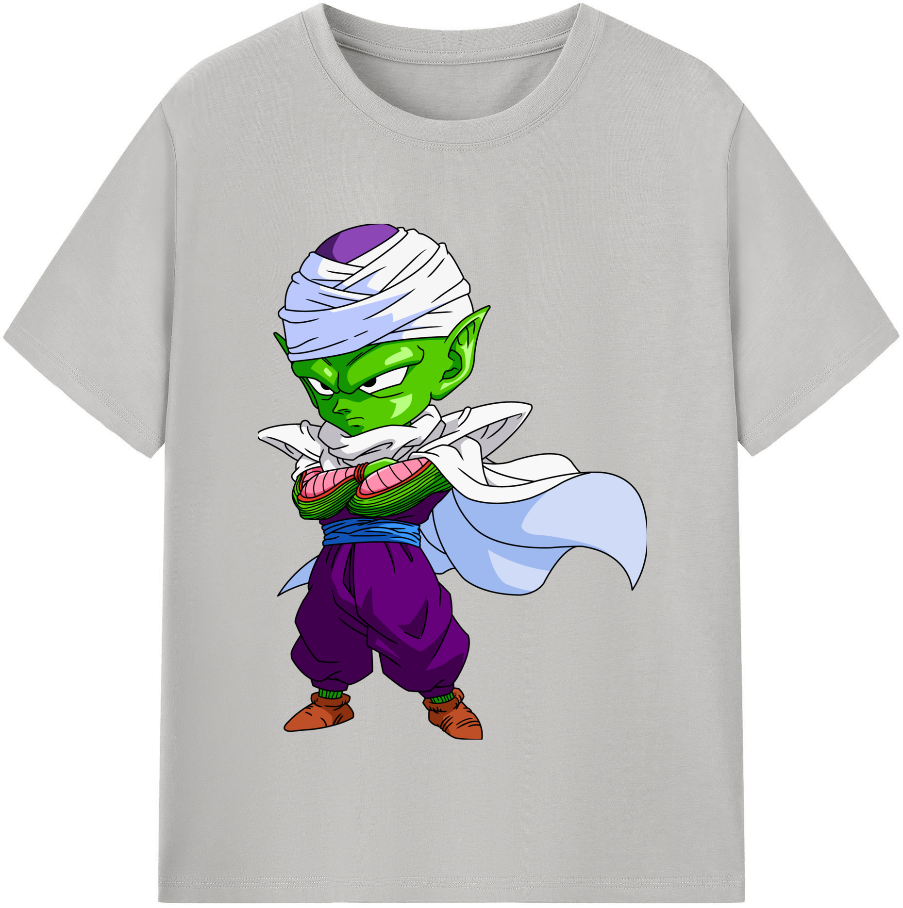 （画像用） ドラゴンボール ピッコロ DRAGON BALL Piccolo 綿100％半袖Tシャツ（フロントプリント）