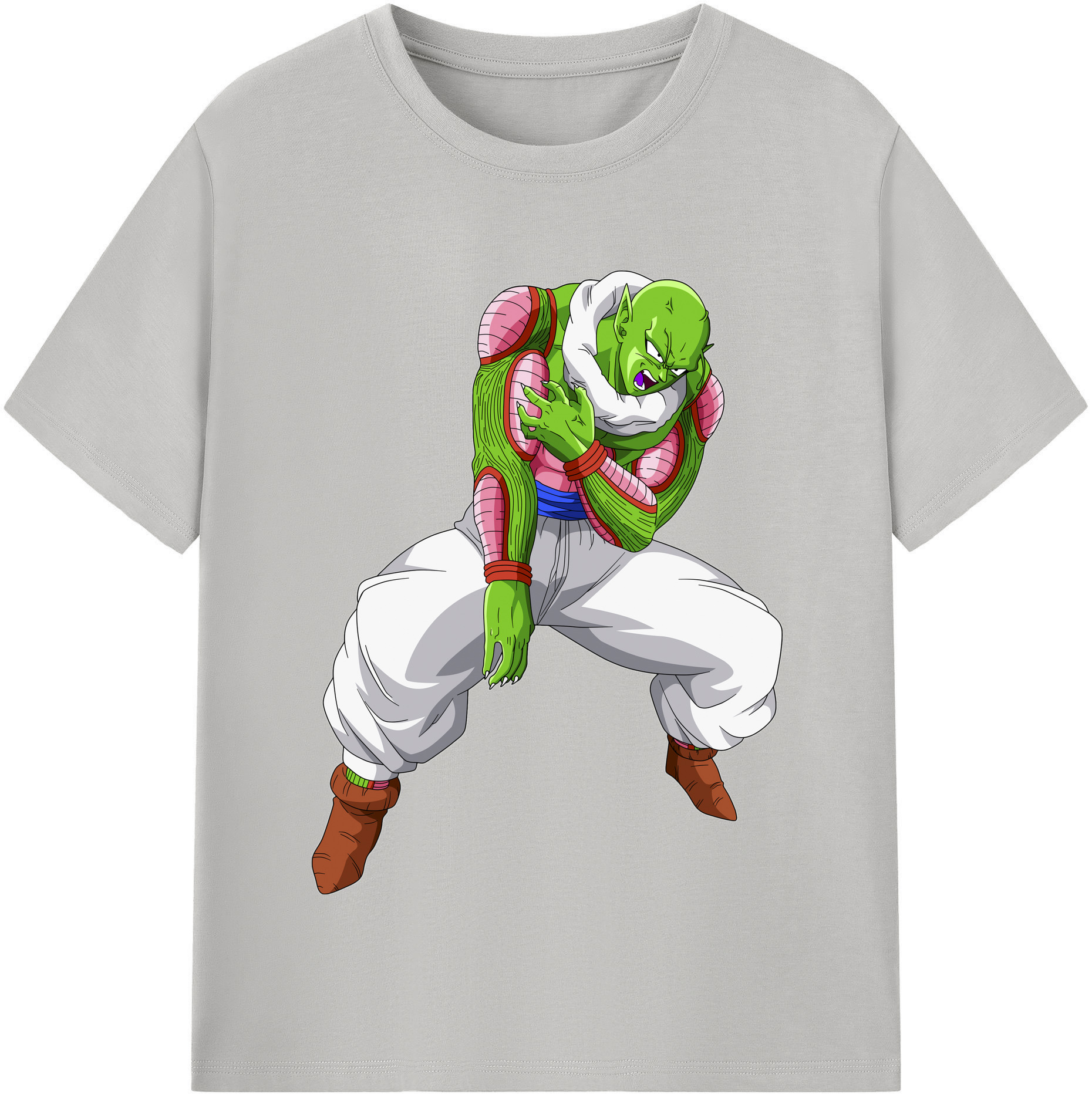 （画像用） ドラゴンボール ピッコロ DRAGON BALL Piccolo 綿100％半袖Tシャツ（フロントプリント）