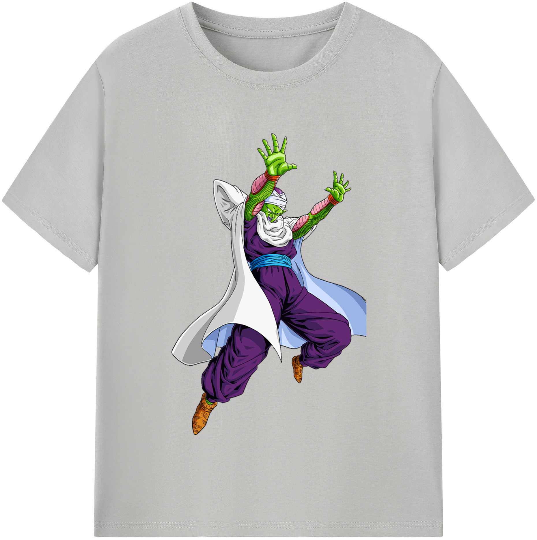 （画像用） ドラゴンボール ピッコロ DRAGON BALL Piccolo 綿100％半袖Tシャツ（フロントプリント）