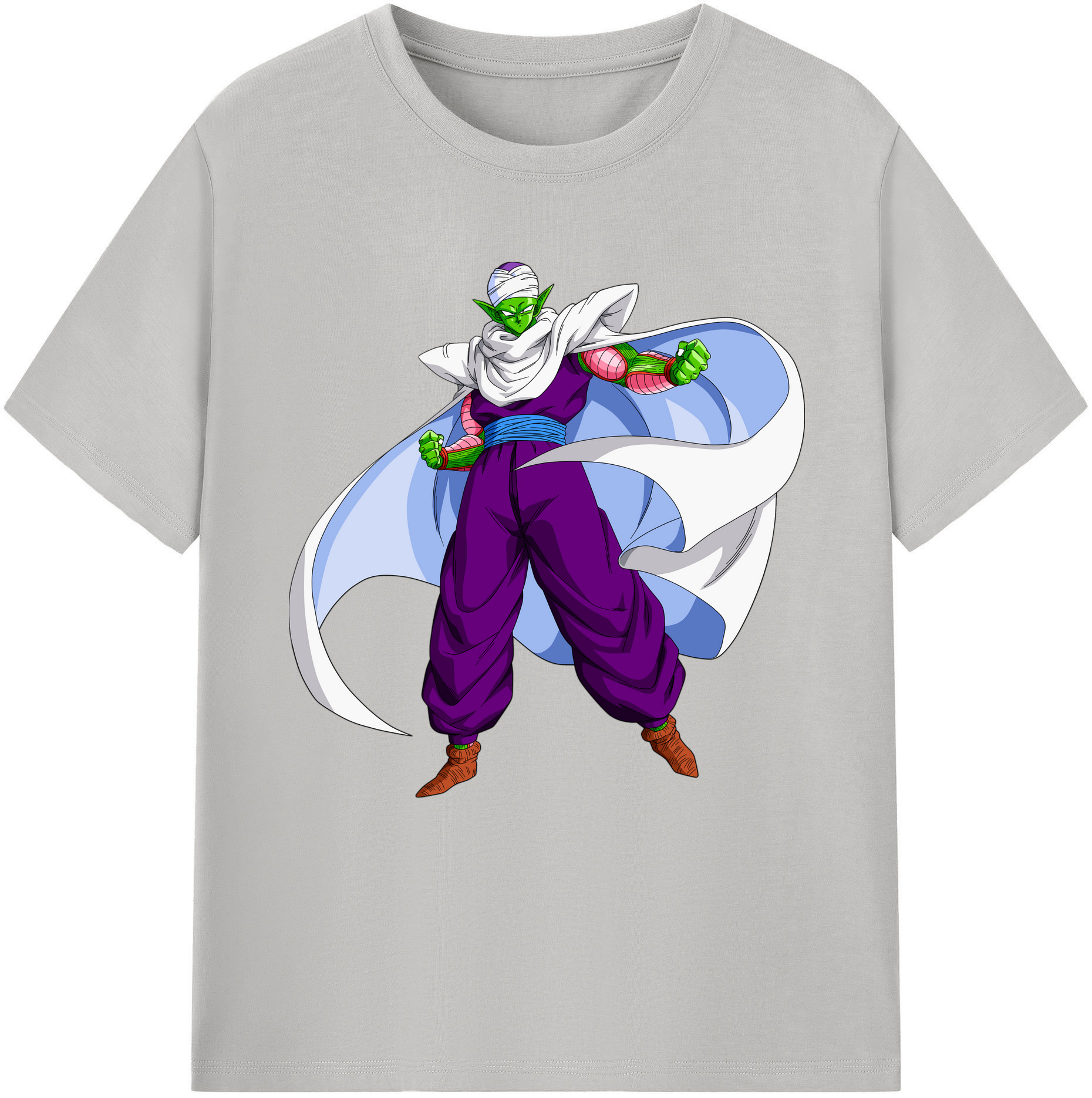 （画像用） ドラゴンボール ピッコロ DRAGON BALL Piccolo 綿100％半袖Tシャツ（フロントプリント）