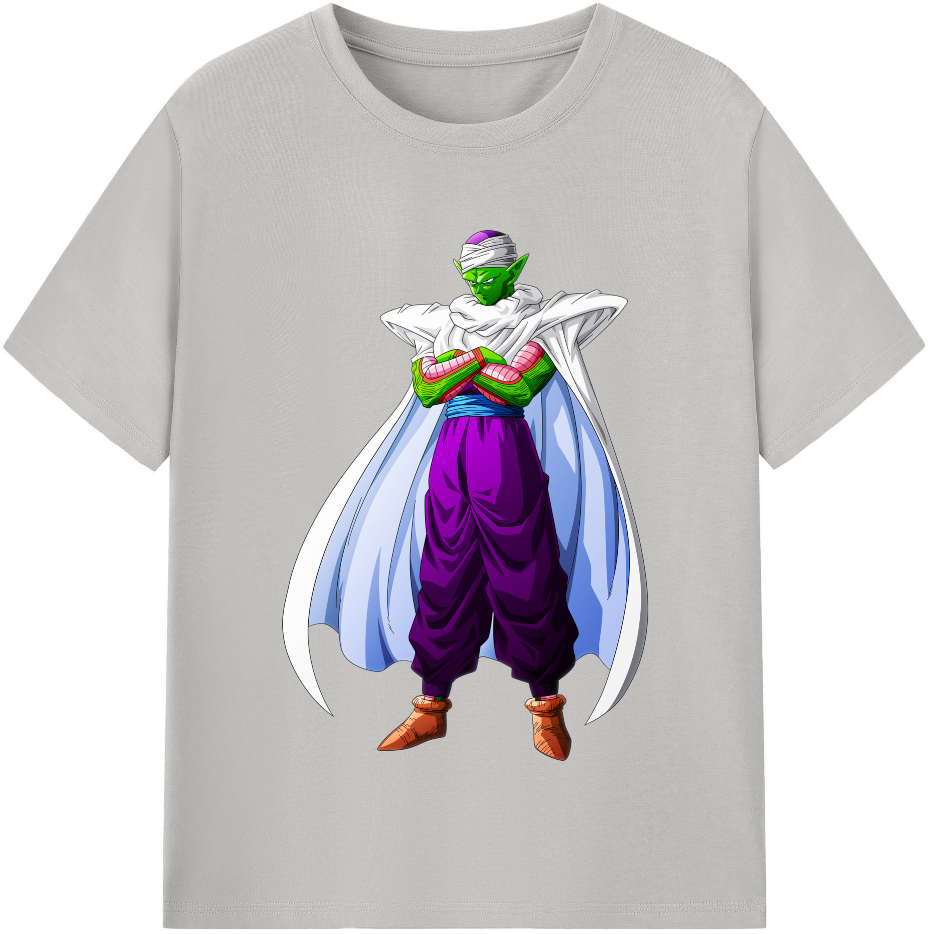 （画像用） ドラゴンボール ピッコロ DRAGON BALL Piccolo 綿100％半袖Tシャツ（フロントプリント）
