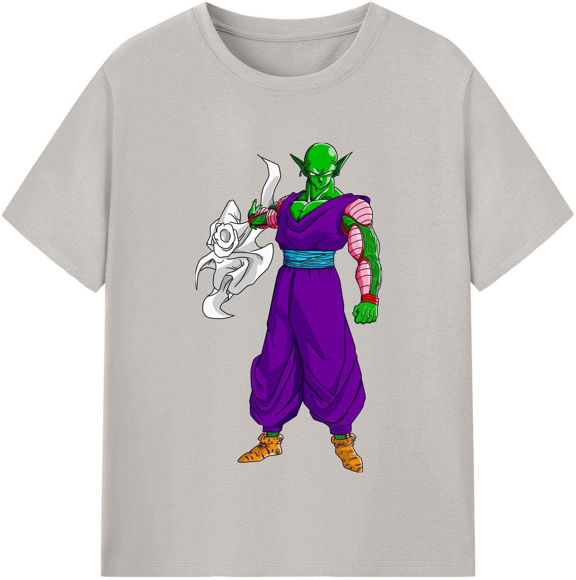 （画像用） ドラゴンボール ピッコロ DRAGON BALL Piccolo 綿100％半袖Tシャツ（フロントプリント）