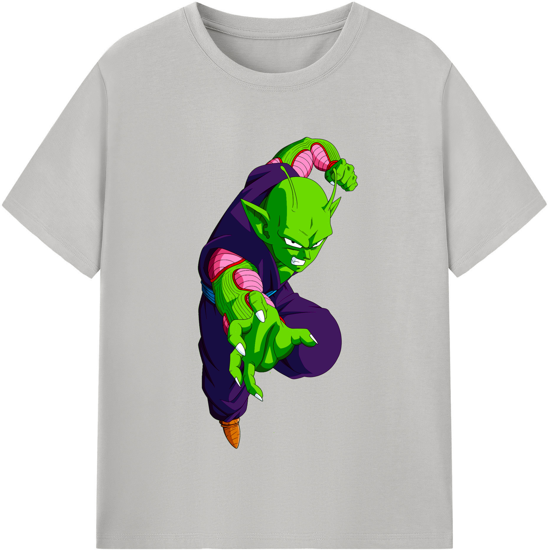 （画像用） ドラゴンボール ピッコロ DRAGON BALL Piccolo 綿100％半袖Tシャツ（フロントプリント）