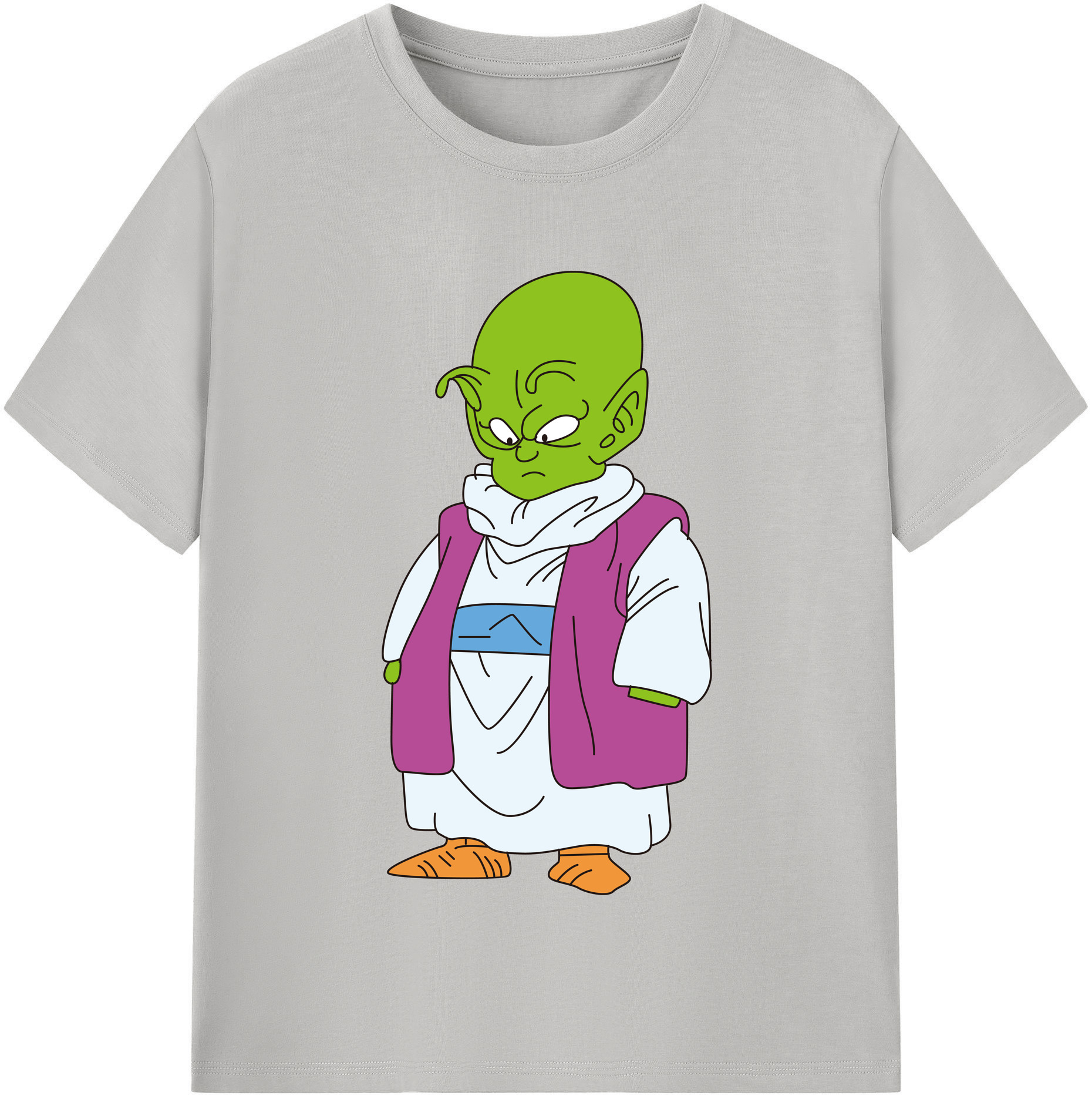 （画像用） ドラゴンボール ピッコロ DRAGON BALL Piccolo 綿100％半袖Tシャツ（フロントプリント）